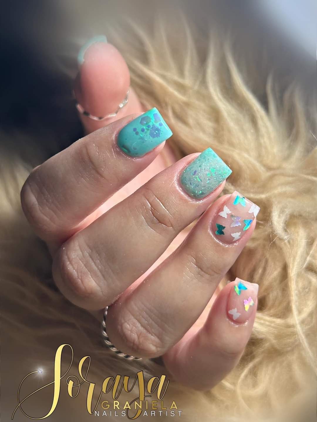 Cromatista - Acrylic Powder - Jade Mermaid Glow
