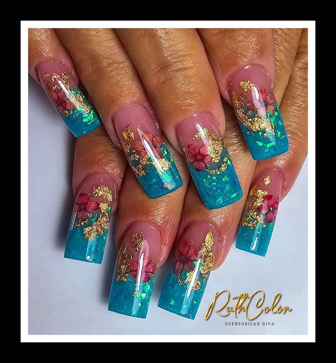 Cromatista - Acrylic Powder - Sea Mermaid Glow - 1 oz