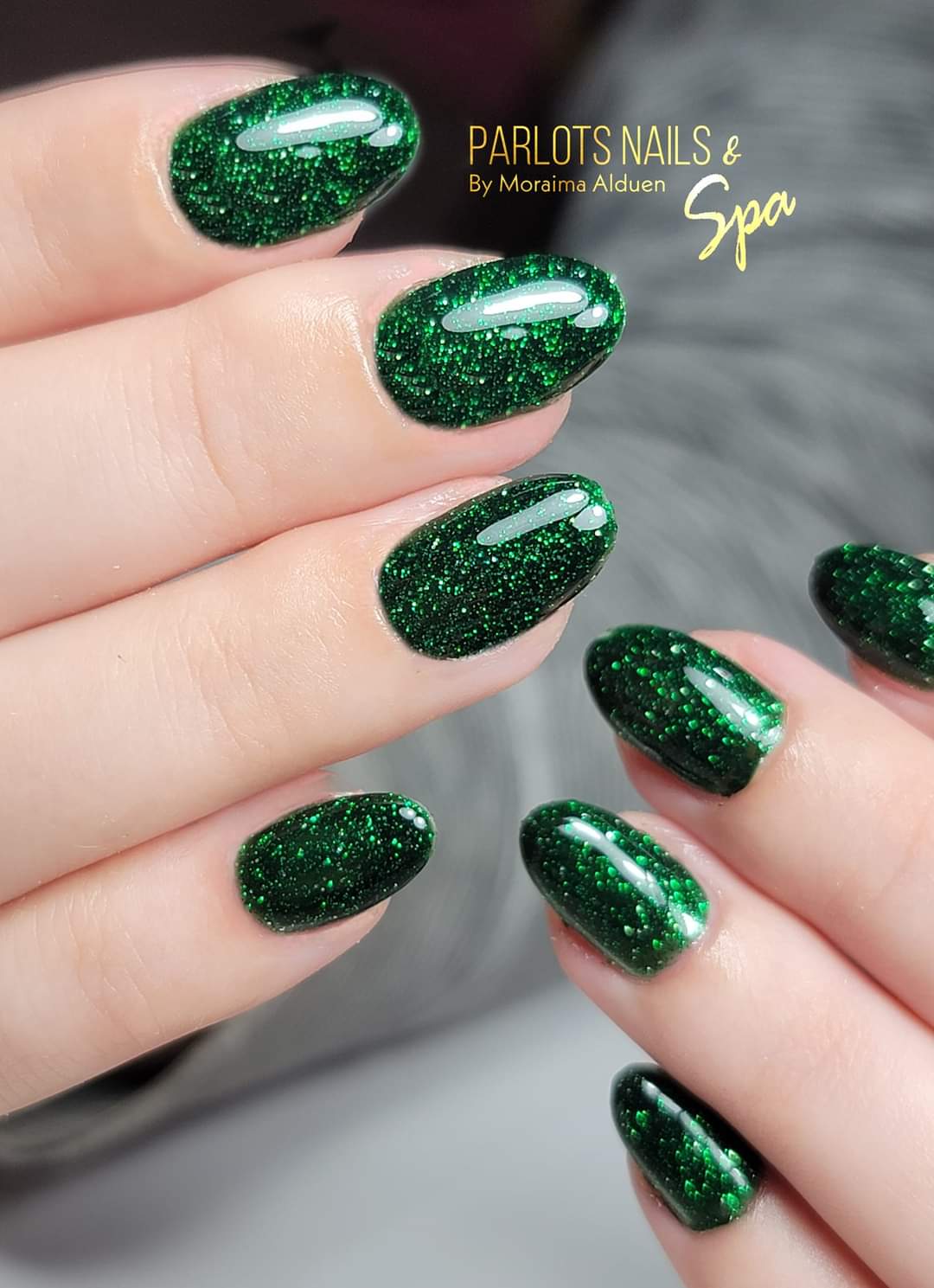 Cromatista - Gel System - Gel Polish - Green Glitter #13