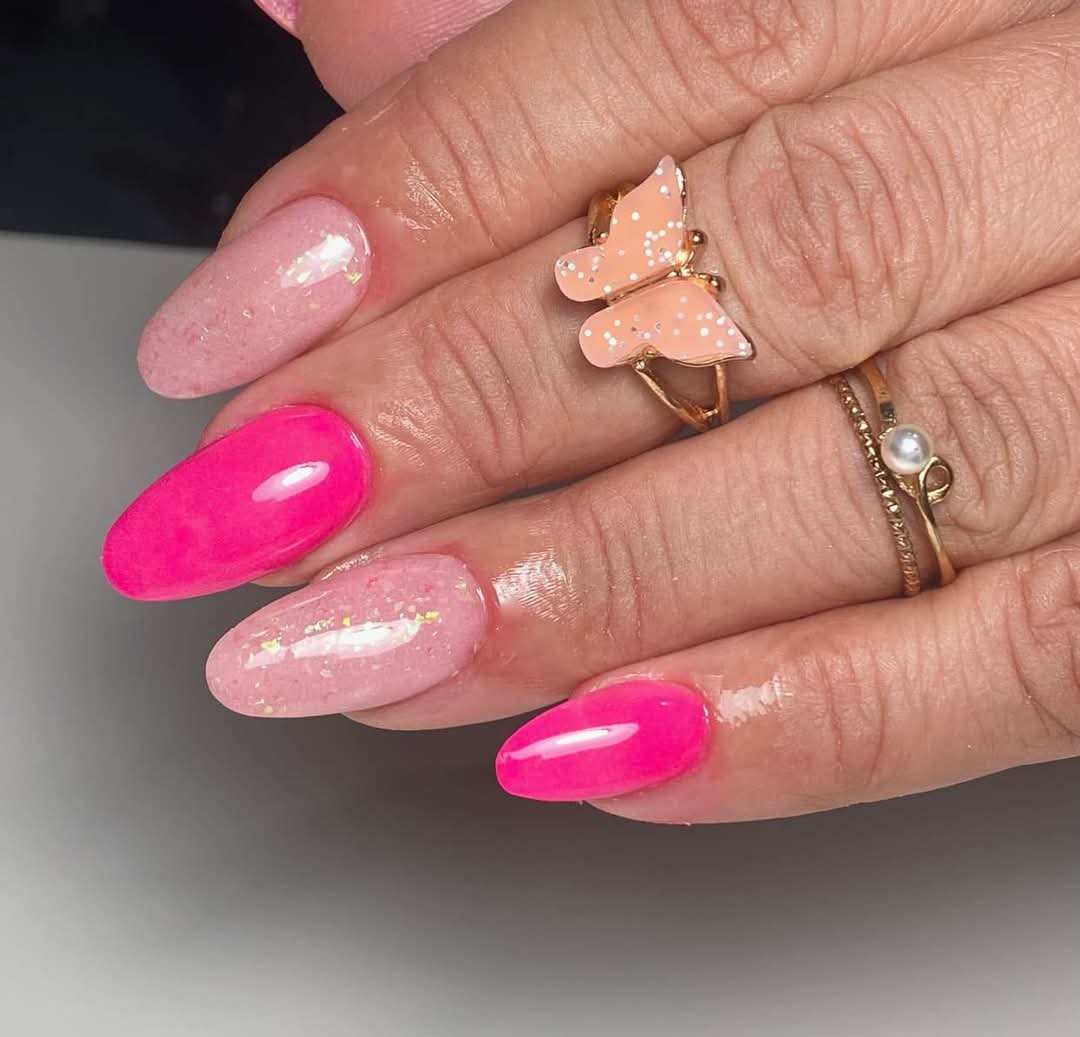 Cromatista - Acrylic Powder - Pink Mermaid Glow - 1 oz