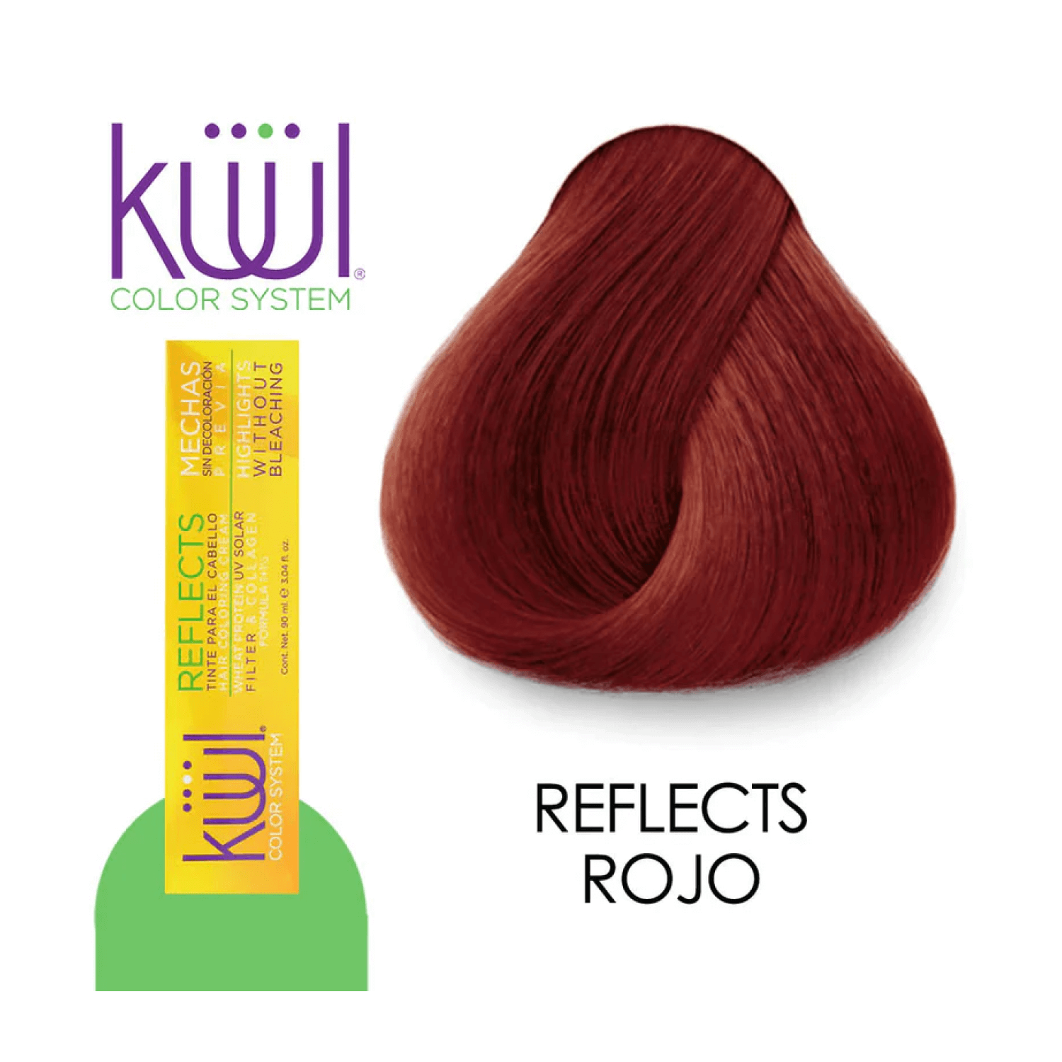 Küül - Hair Color - Reflects - Rojo