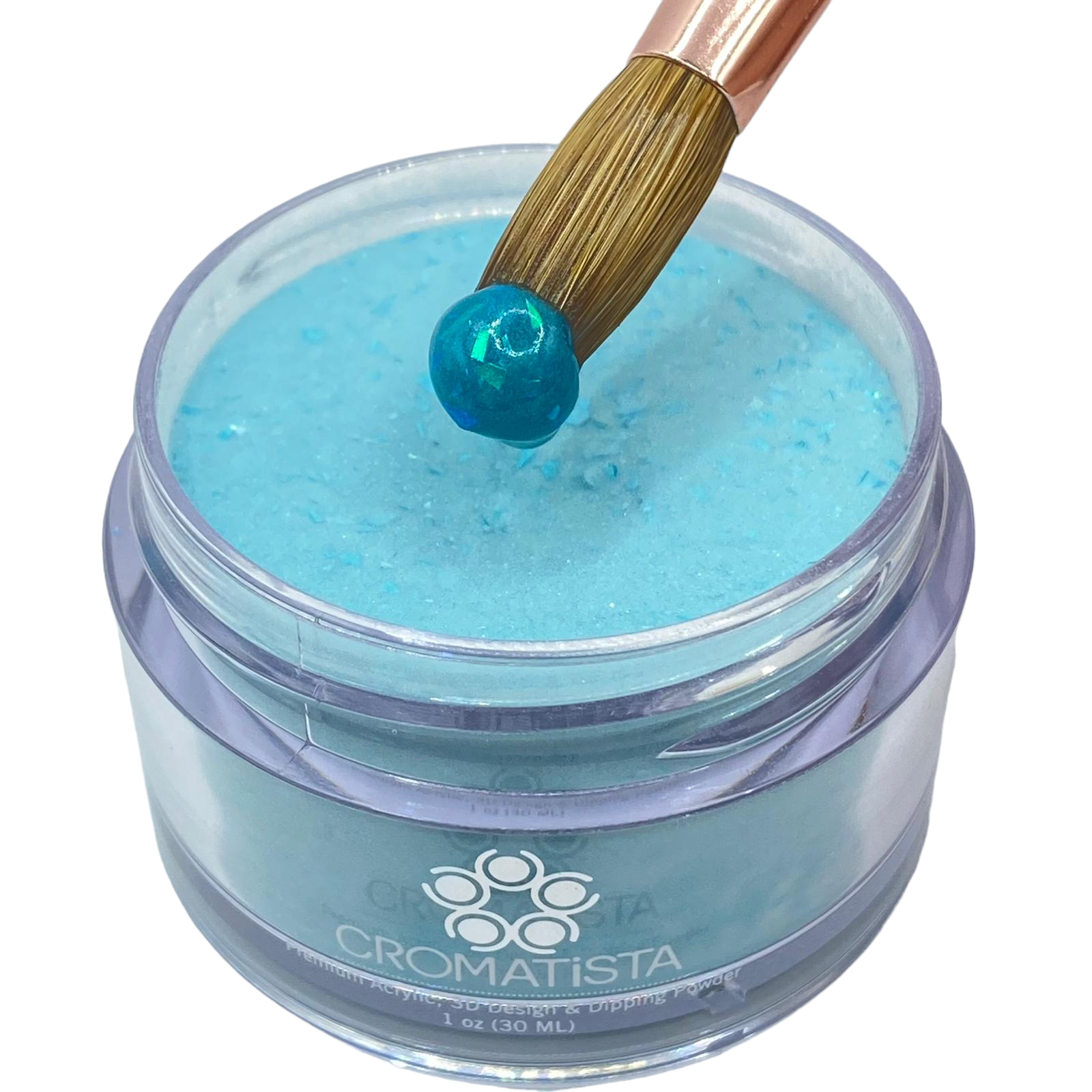Cromatista - Acrylic Powder - Sea Mermaid Glow - 1 oz