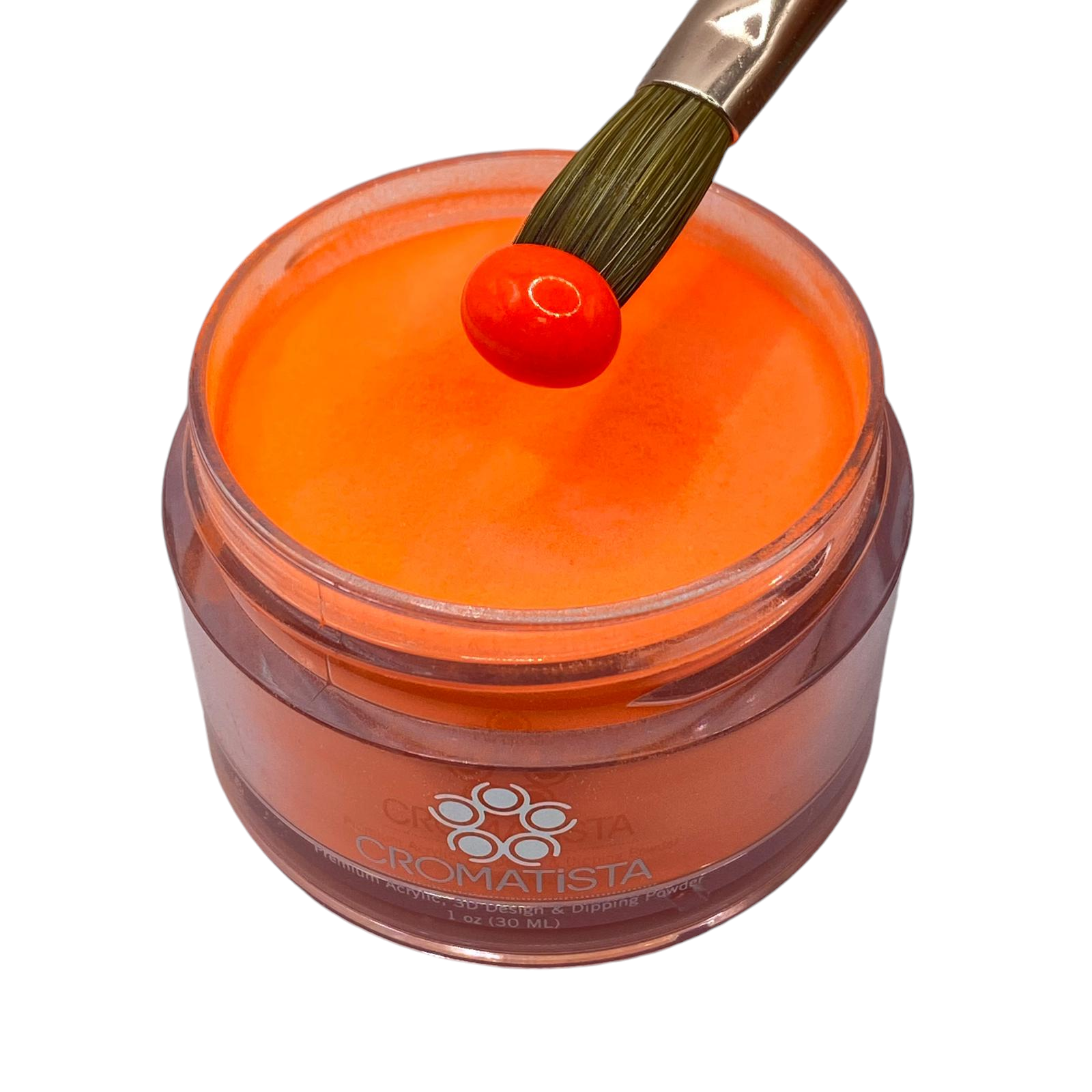 Cromatista - Acrylic Powder - Orange Neon - 1 oz