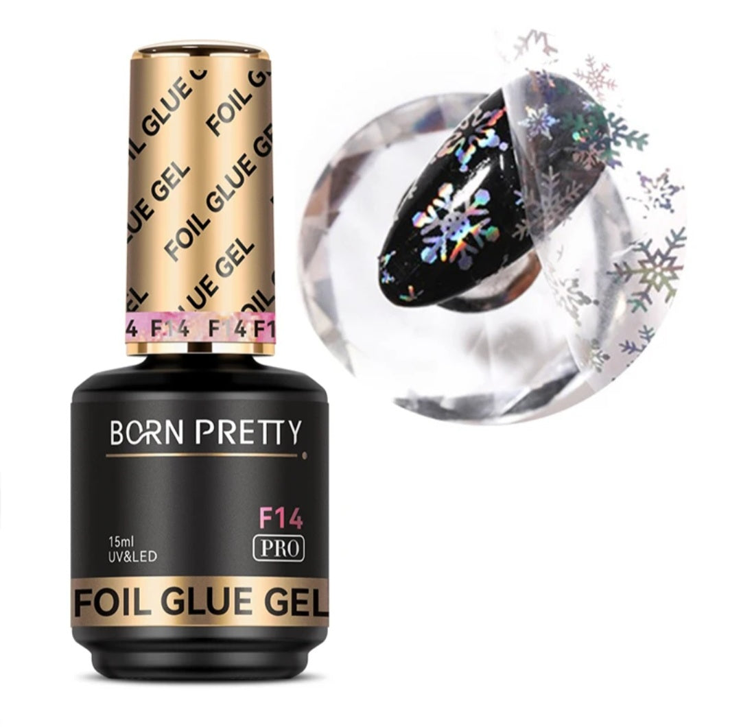 Foil Glue Gel - Born Pretty Pro - 15 Ml