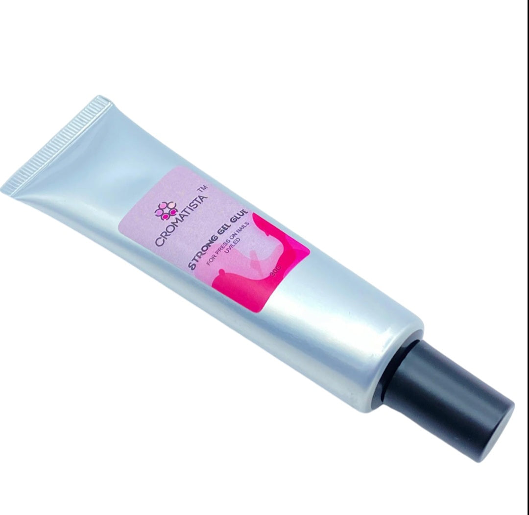 Cromatista - Strong Gel Glue - Press On/Gel tips 30 Grams