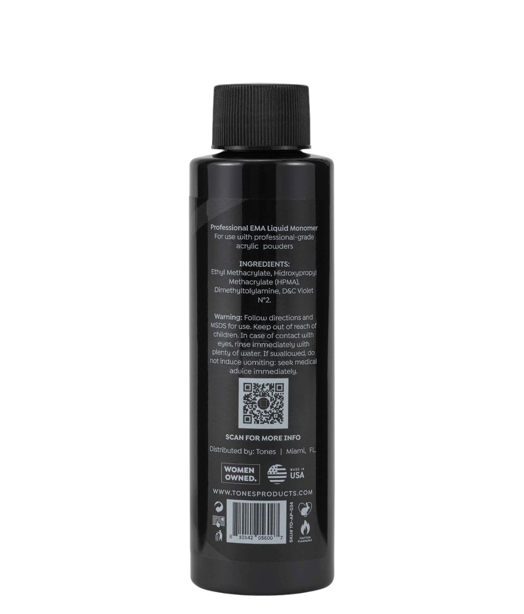 Tones - Monomers - Professional Acrylic Liquid 8 oz