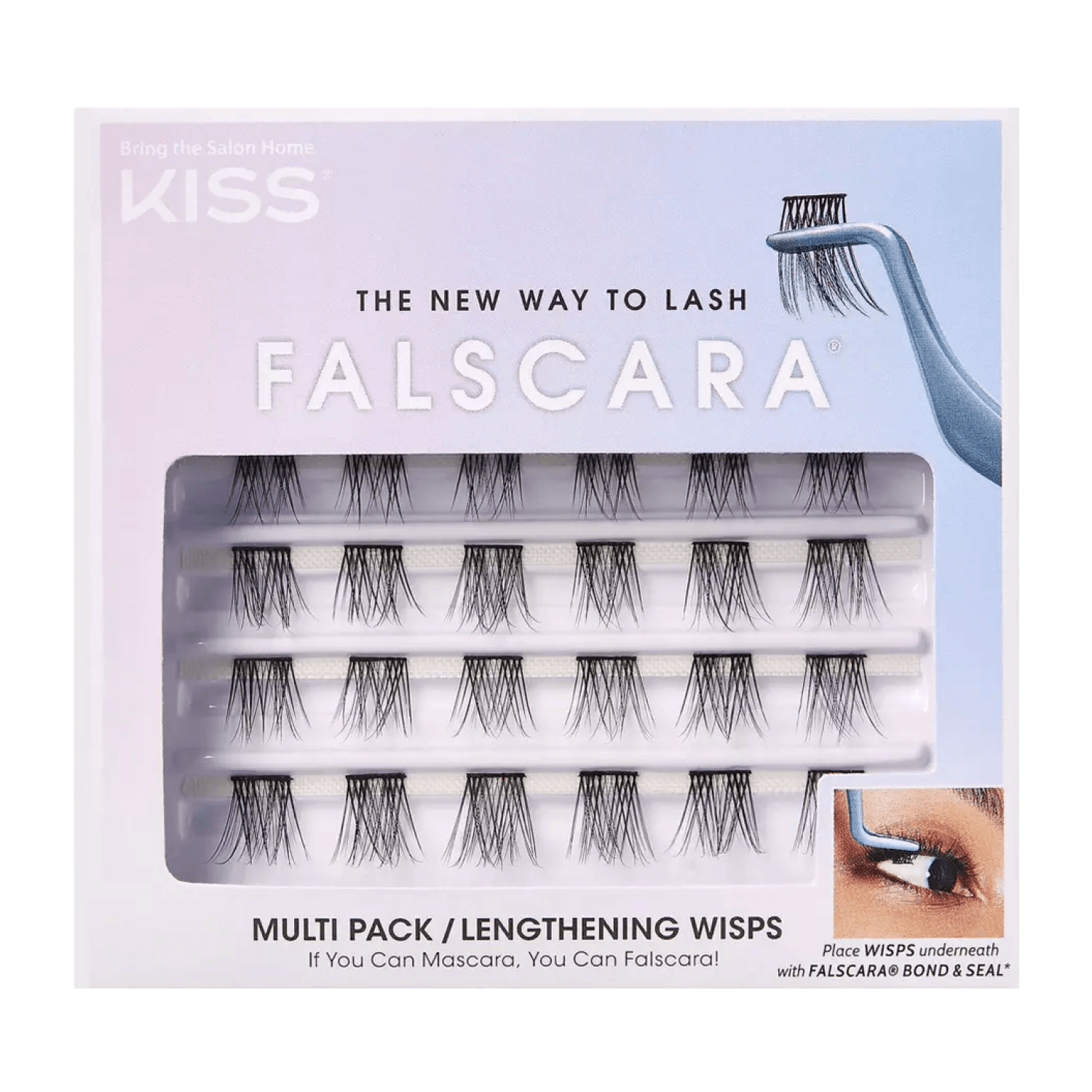 Falscara by Kiss - False Eyelashes - Multi Pack/Lengthening Wisps