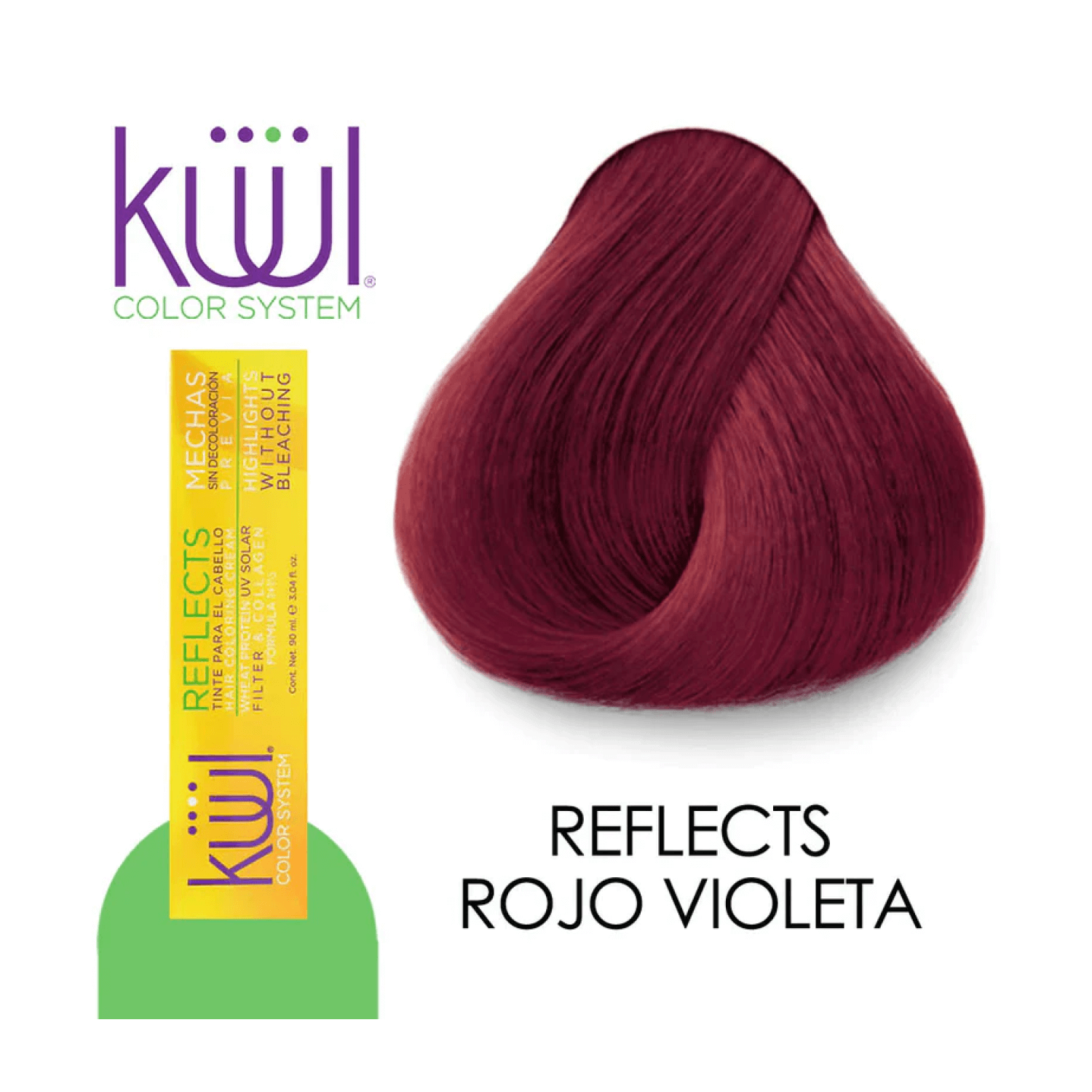 Küül - Hair Color - Reflects - Rojo Violeta