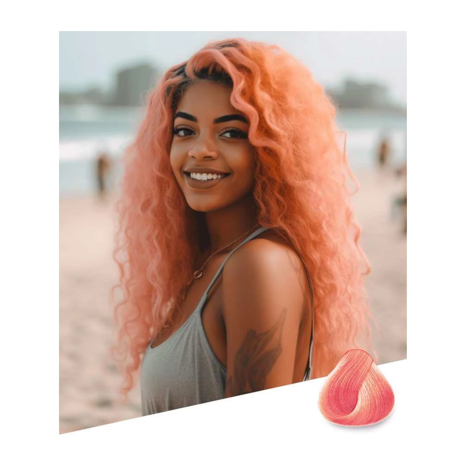 Küül - Hair Color - Tinte Semi-permanente de Fantasía - Coral
