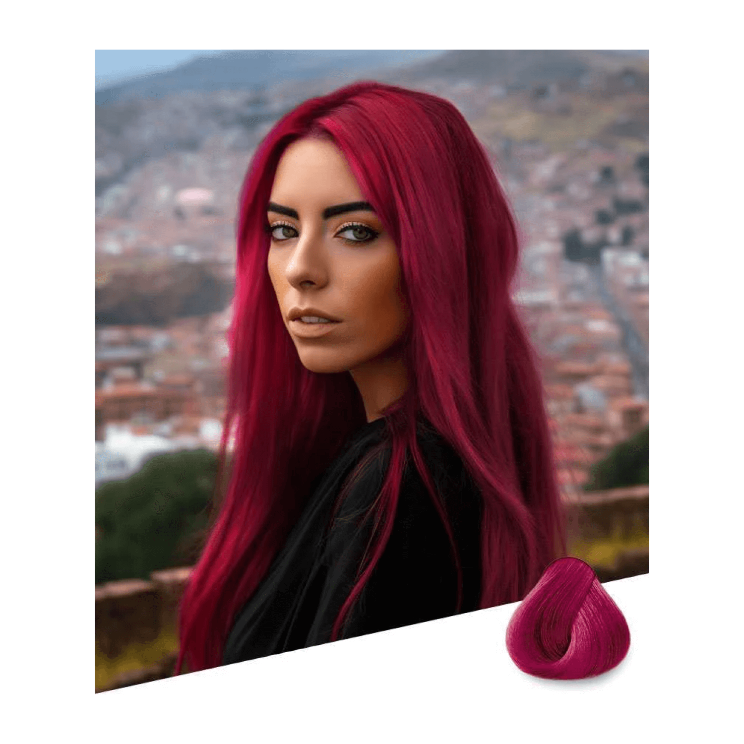 Küül - Hair Color - Tinte Semi-permanente de Fantasía - Pink Red