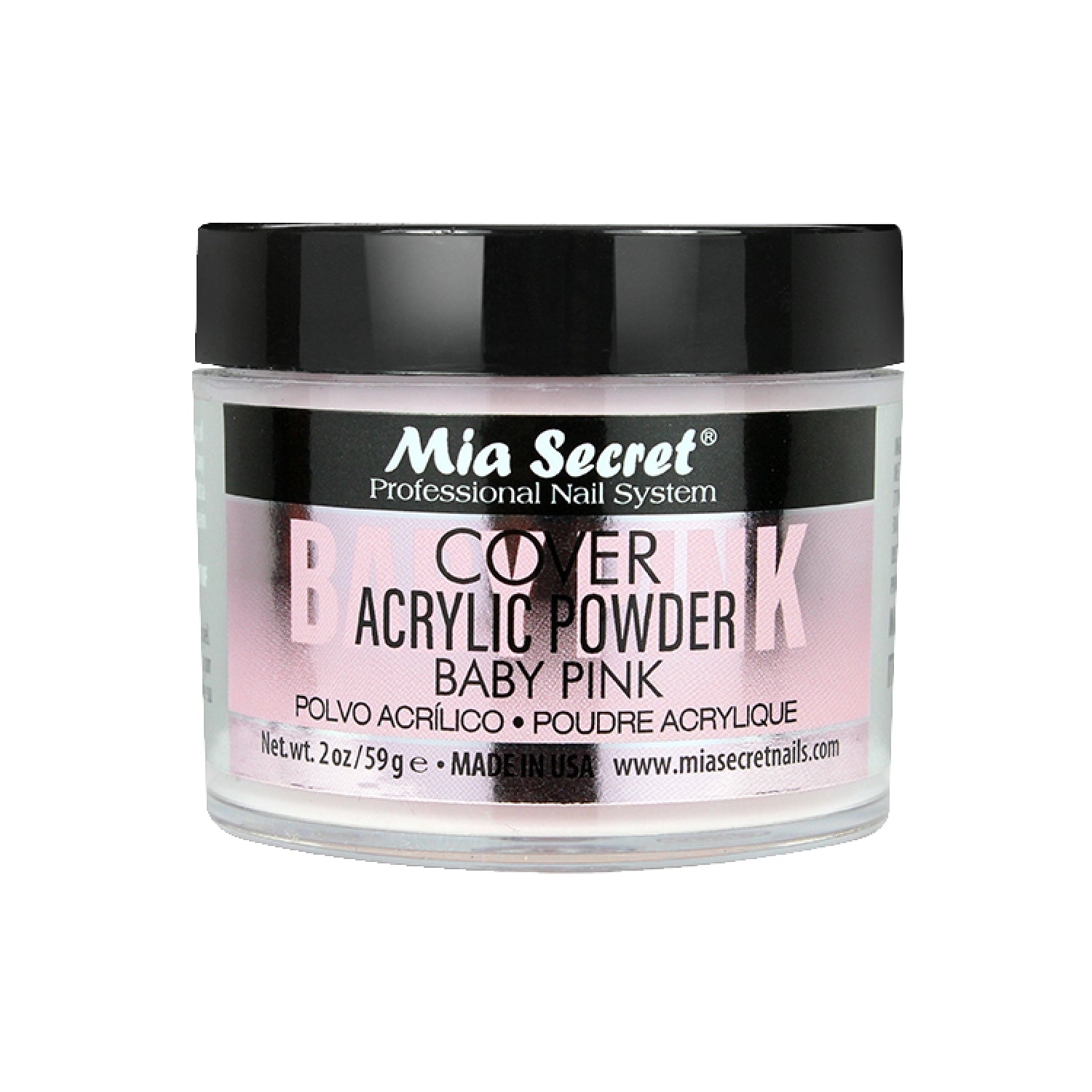 Mia Secret - Cover Acrylic Powder - Baby Pink - 2 oz