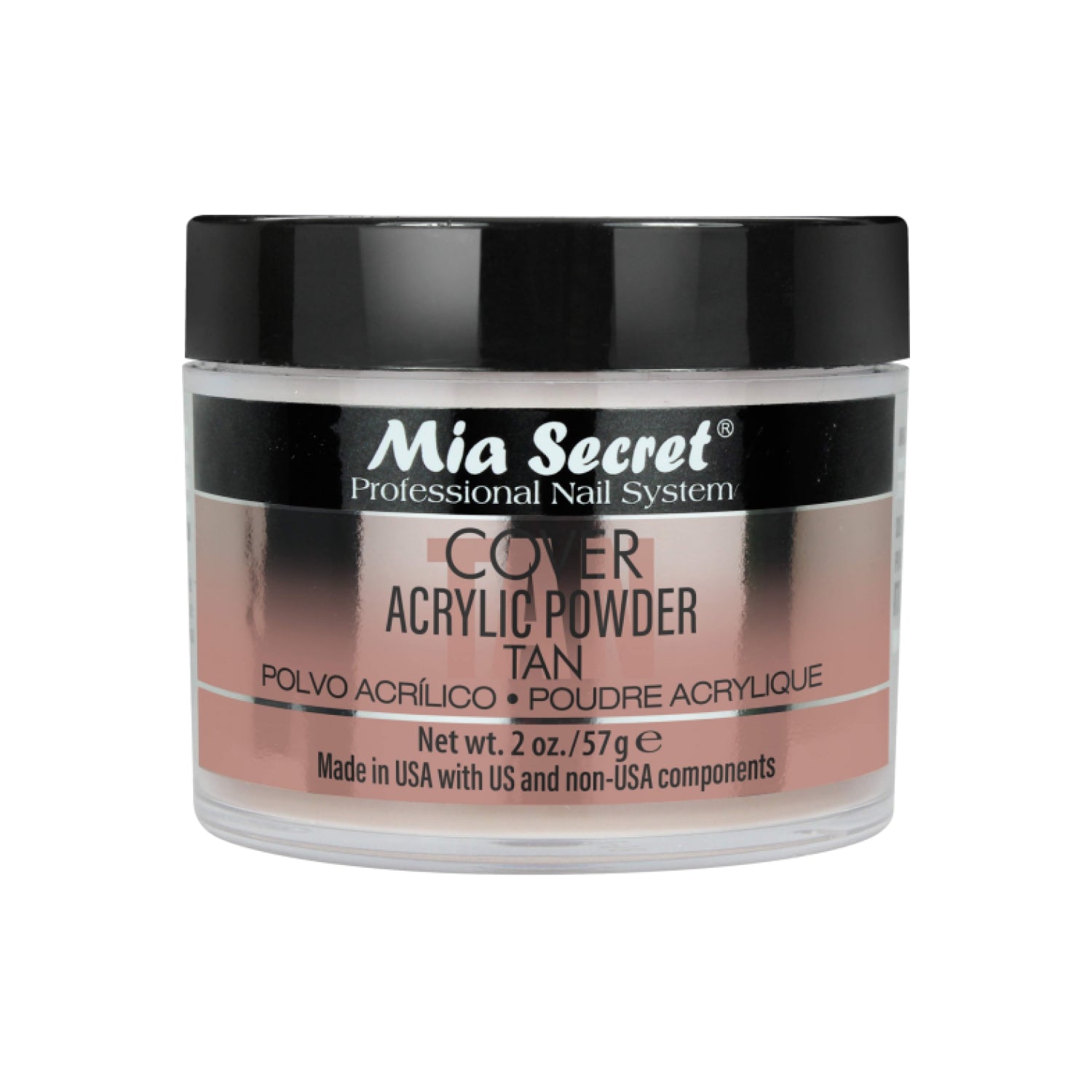 Mía Secret - Cover Acrylic Powder - Tan - 2 oz