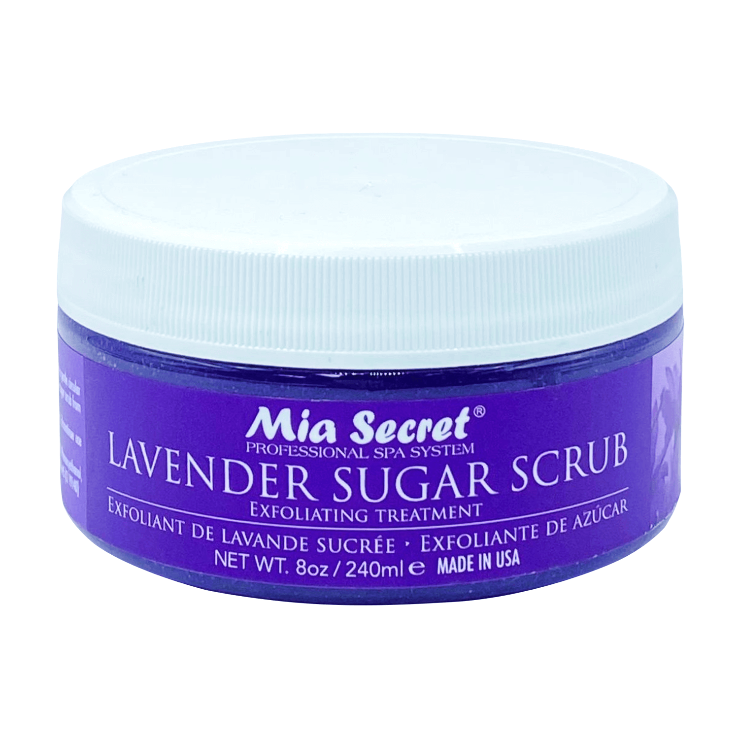 Mia Secret - Scrub - Exfoliating Treatment - Lavender Sugar Scrub 8 oz