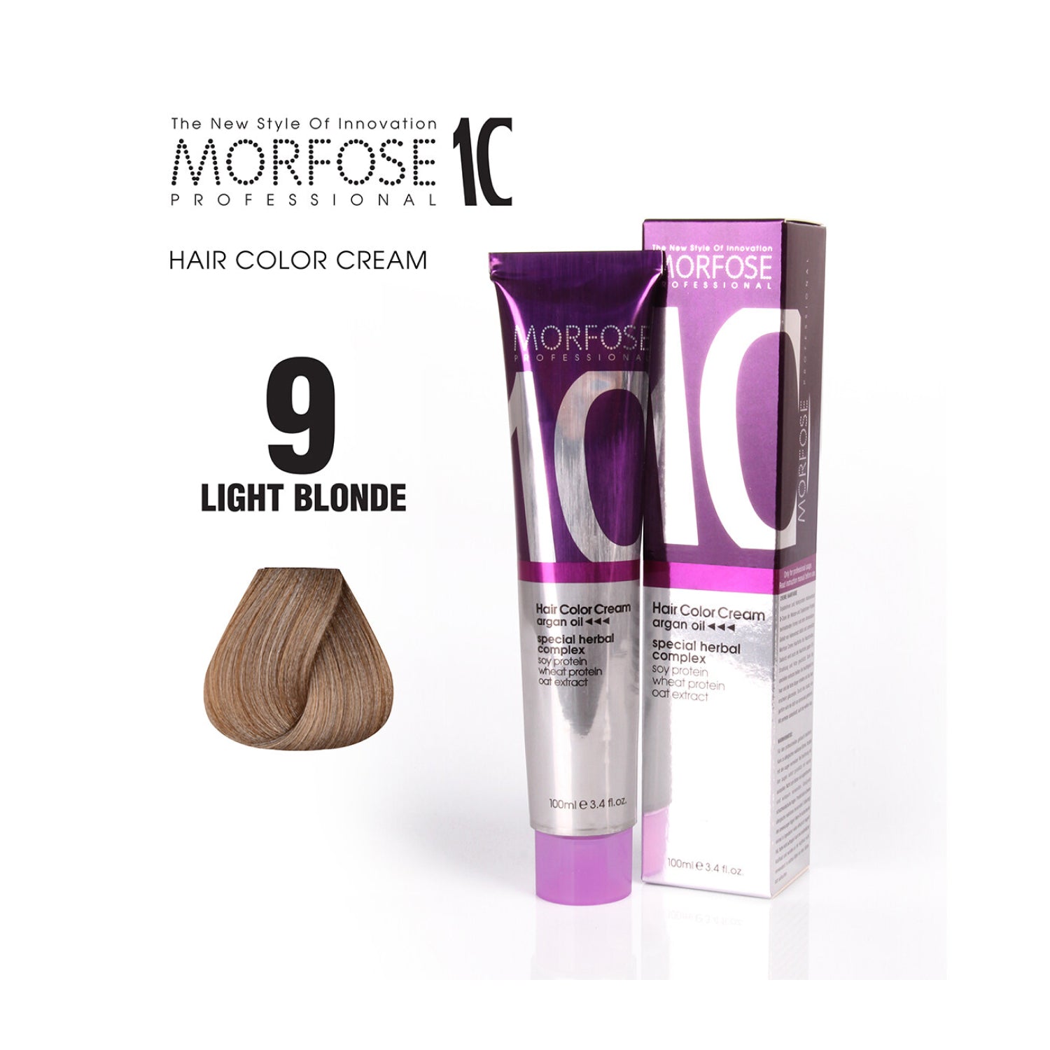 Morfose - Hair Color-  Creme - Light Blonde 9