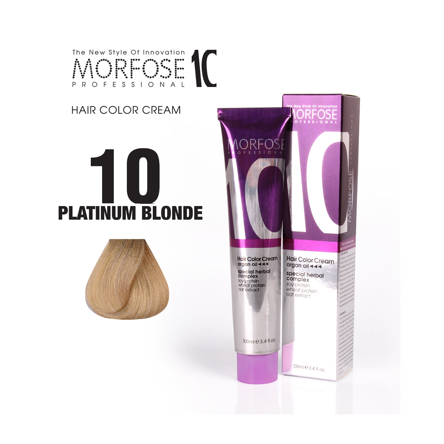 Morfose - Hair Color - Creme - Platinum Blonde 10