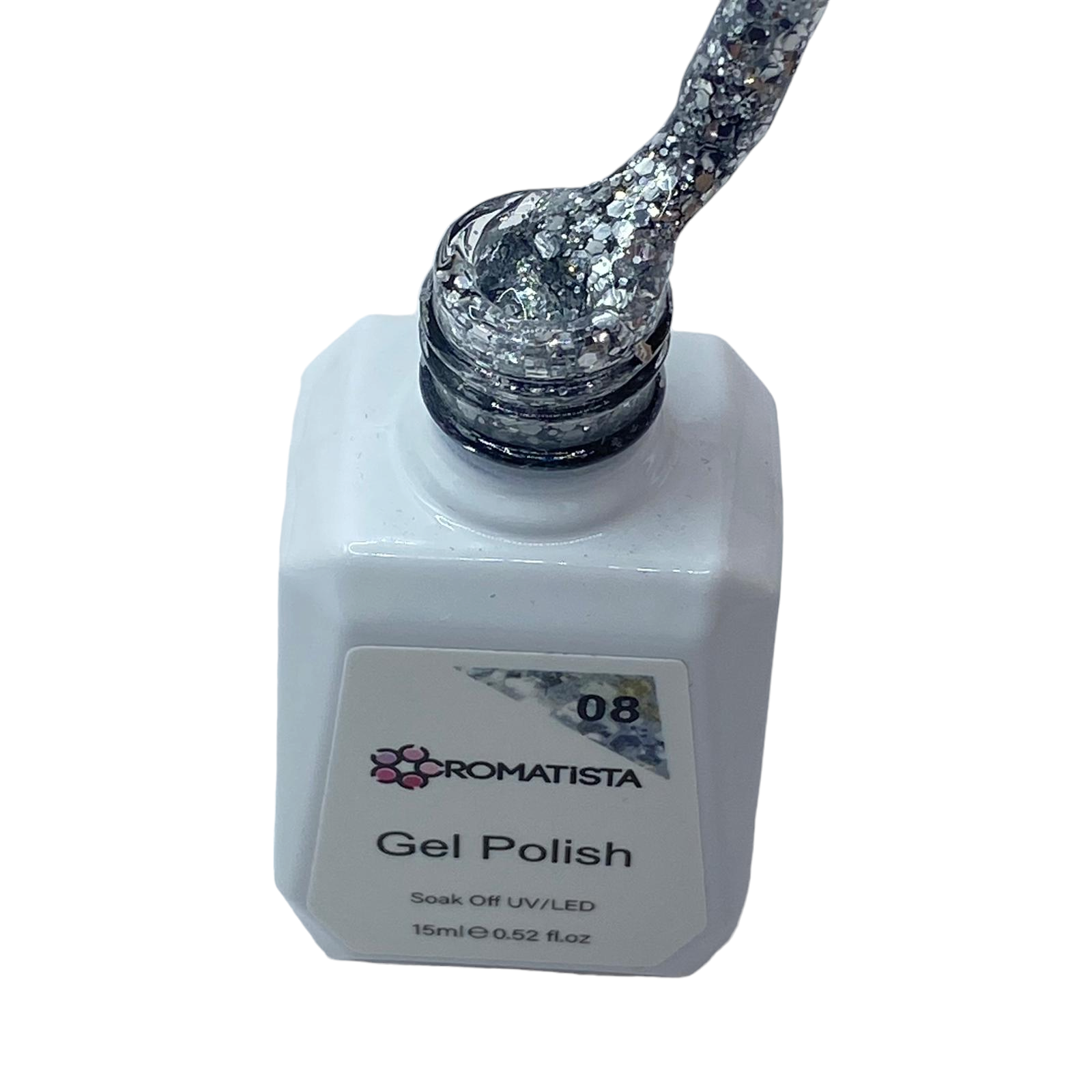 Cromatista - Gel System - Gel Polish Silver #8