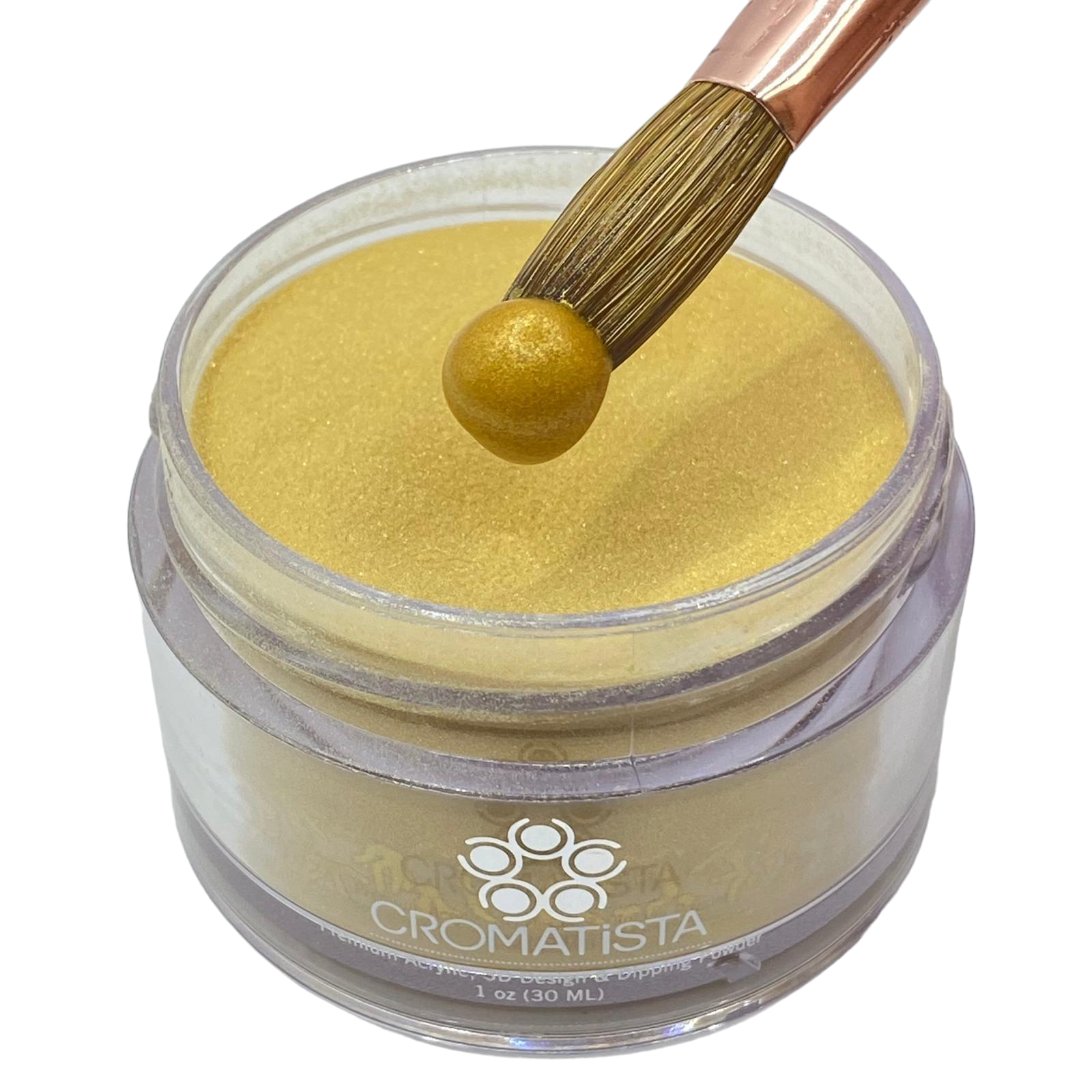 Cromatista - Acrylic Powder - Gold Metal - 1 oz