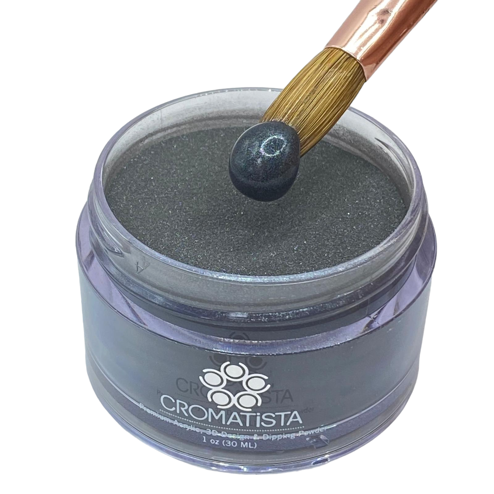 Cromatista - Acrylic Powder - Black Pearl - 1 oz