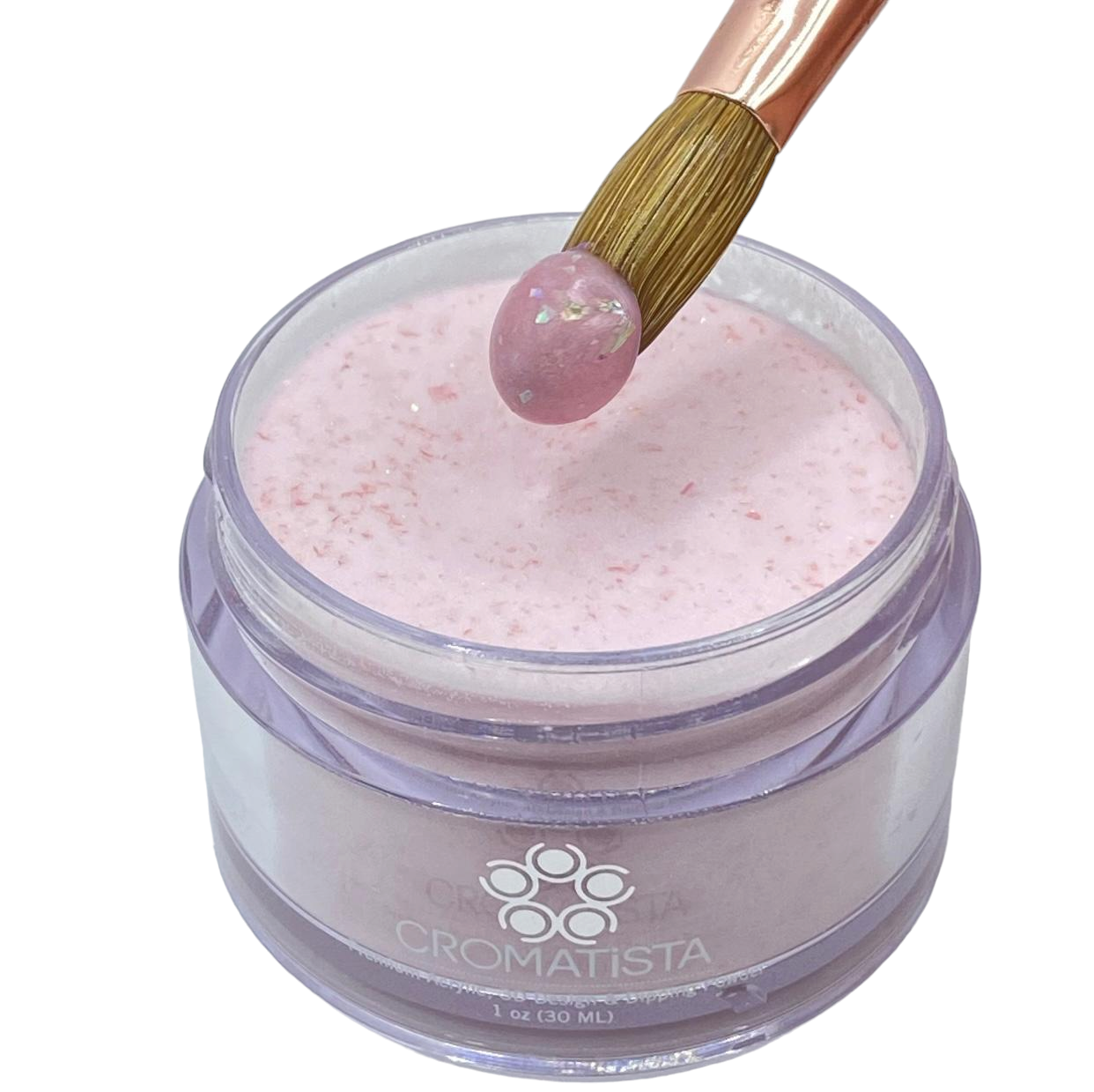 Cromatista - Acrylic Powder - Pink Mermaid Glow - 1 oz