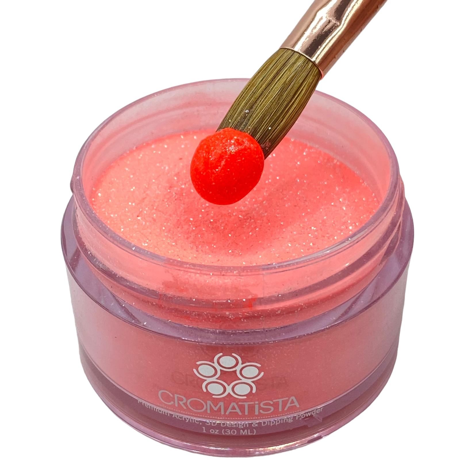 Cromatista - Acrylic Powder -  Summer Coral - 1 oz