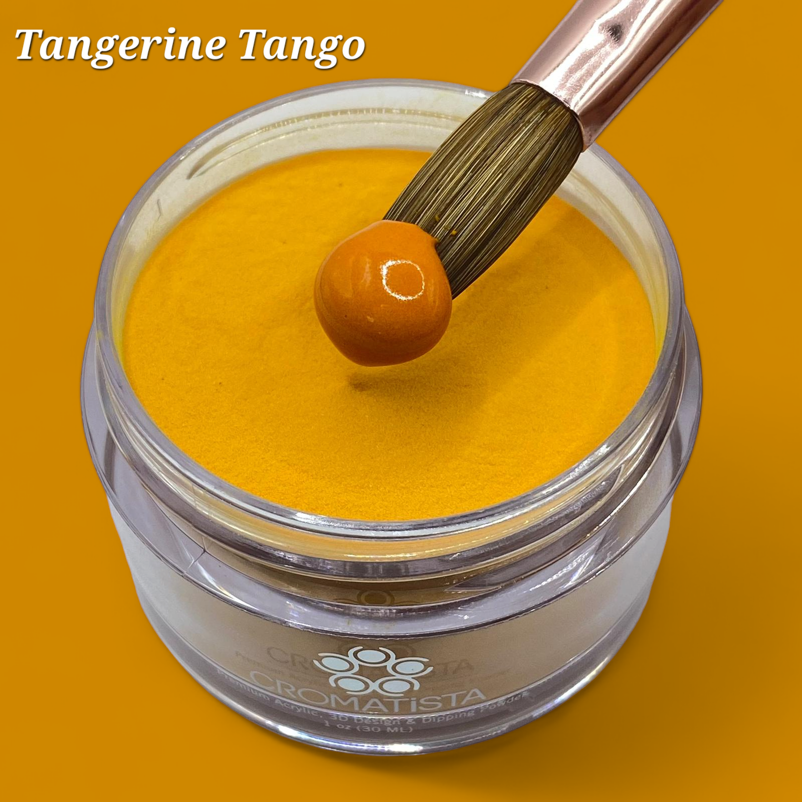 Cromatista - Acrylic Powder - Tangerine Tango - 1 oz