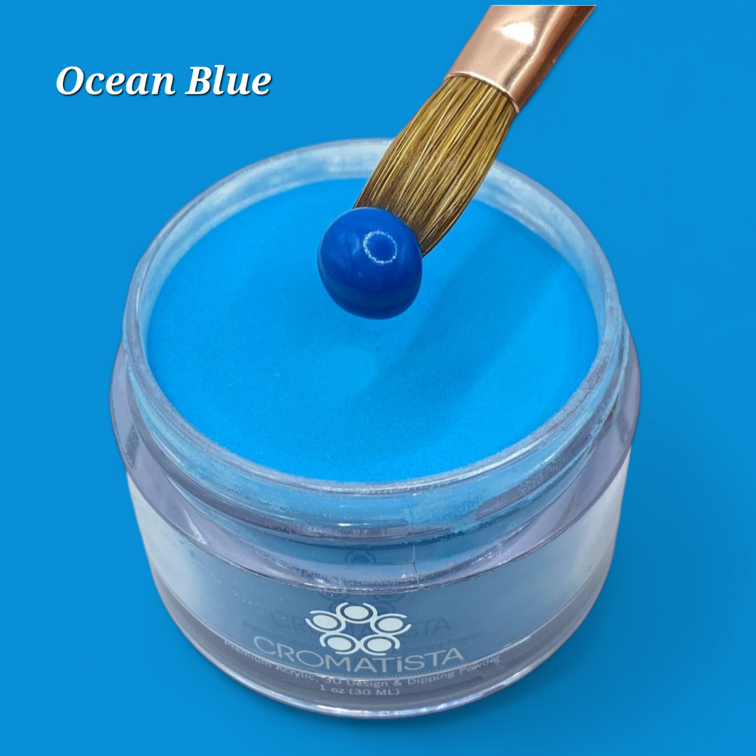 Cromatista - Acrylic Powder - Ocean Blue - 1 oz