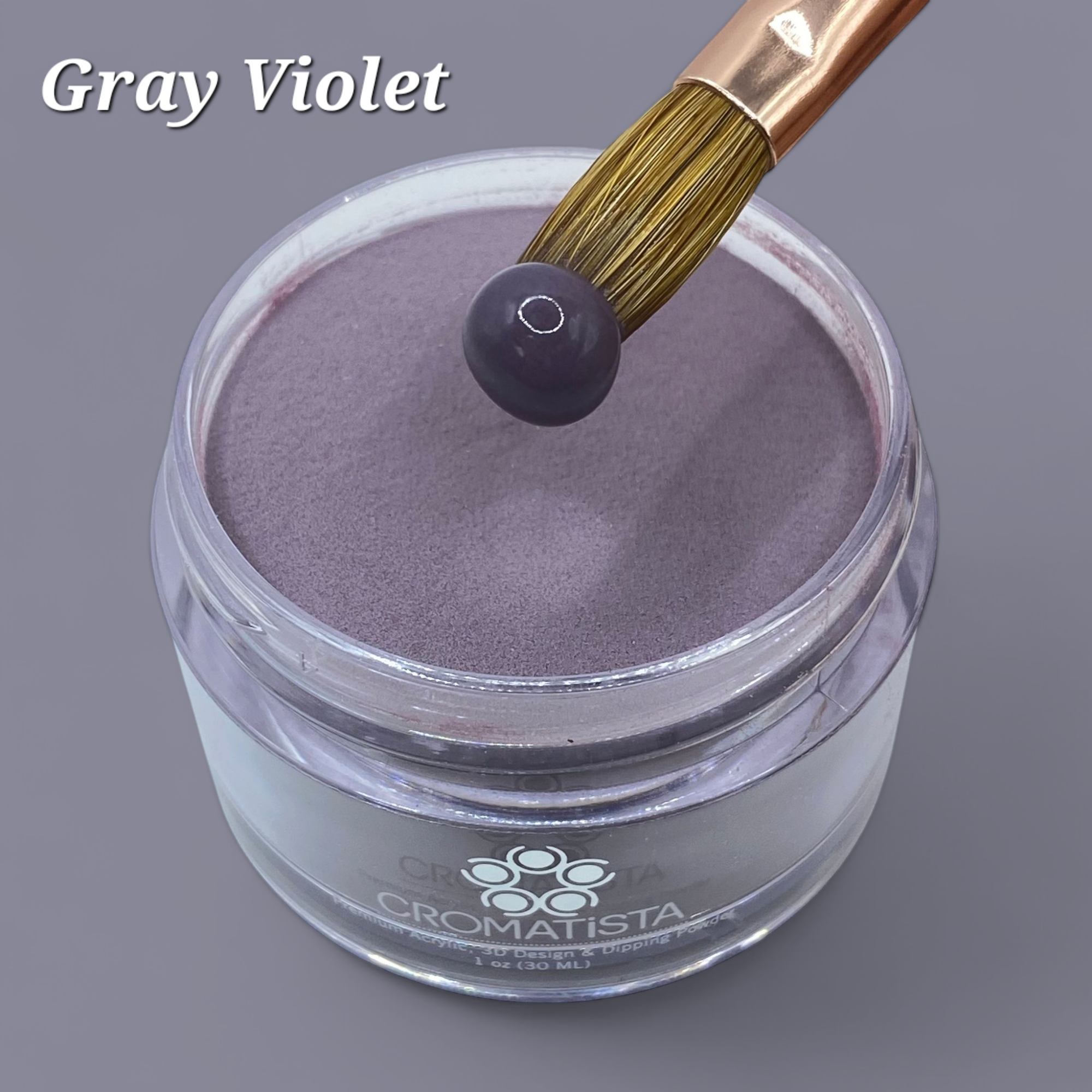 Cromatista - Acrylic Powder - Gray Violet - 1 oz