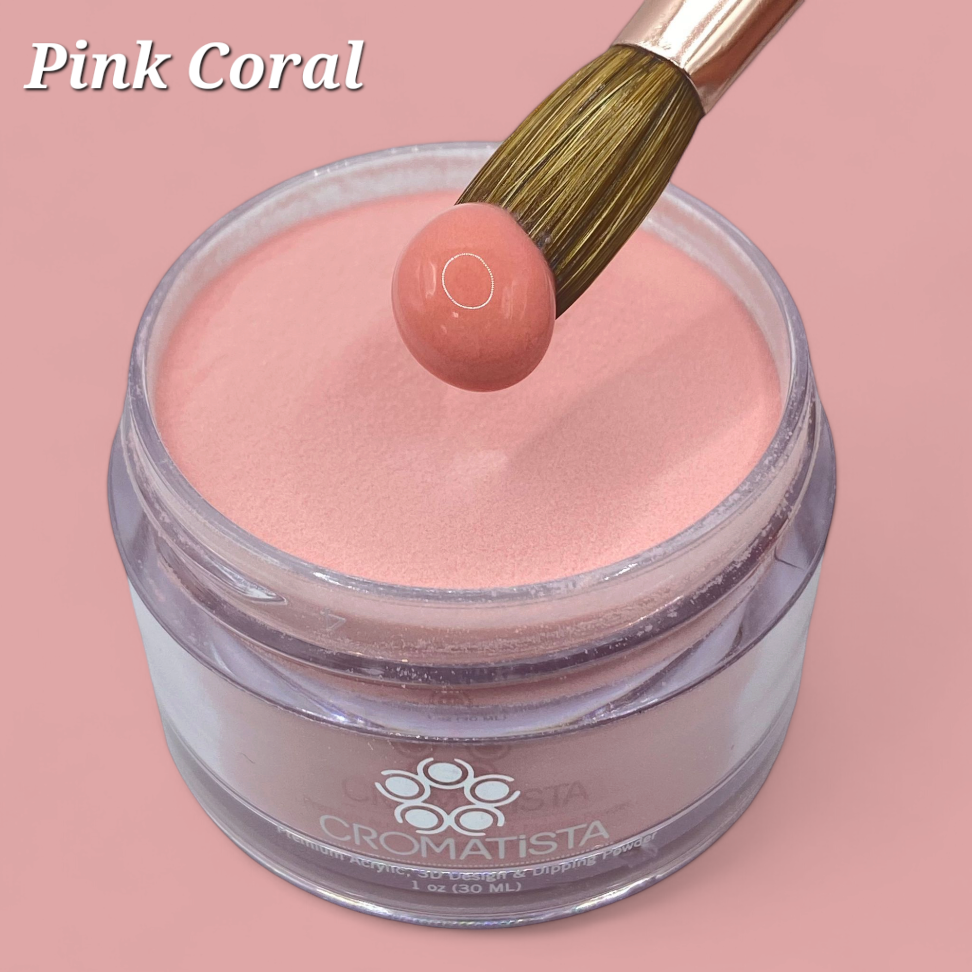 Cromatista - Acrylic Powder - Pink Coral - 1 oz