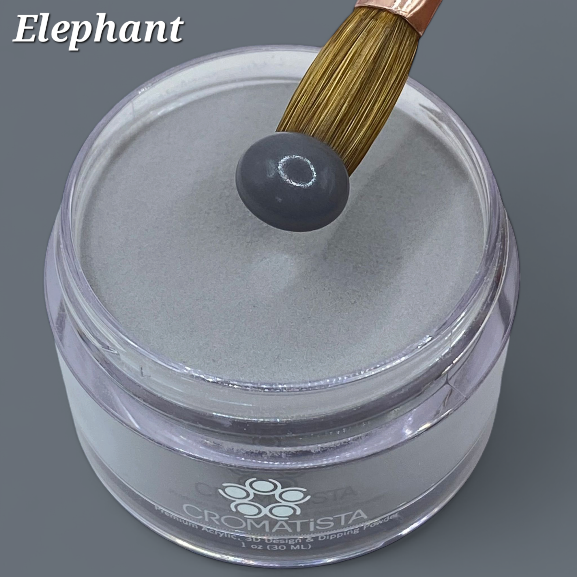 Cromatista - Acrylic Powder - Elephant - 1 oz