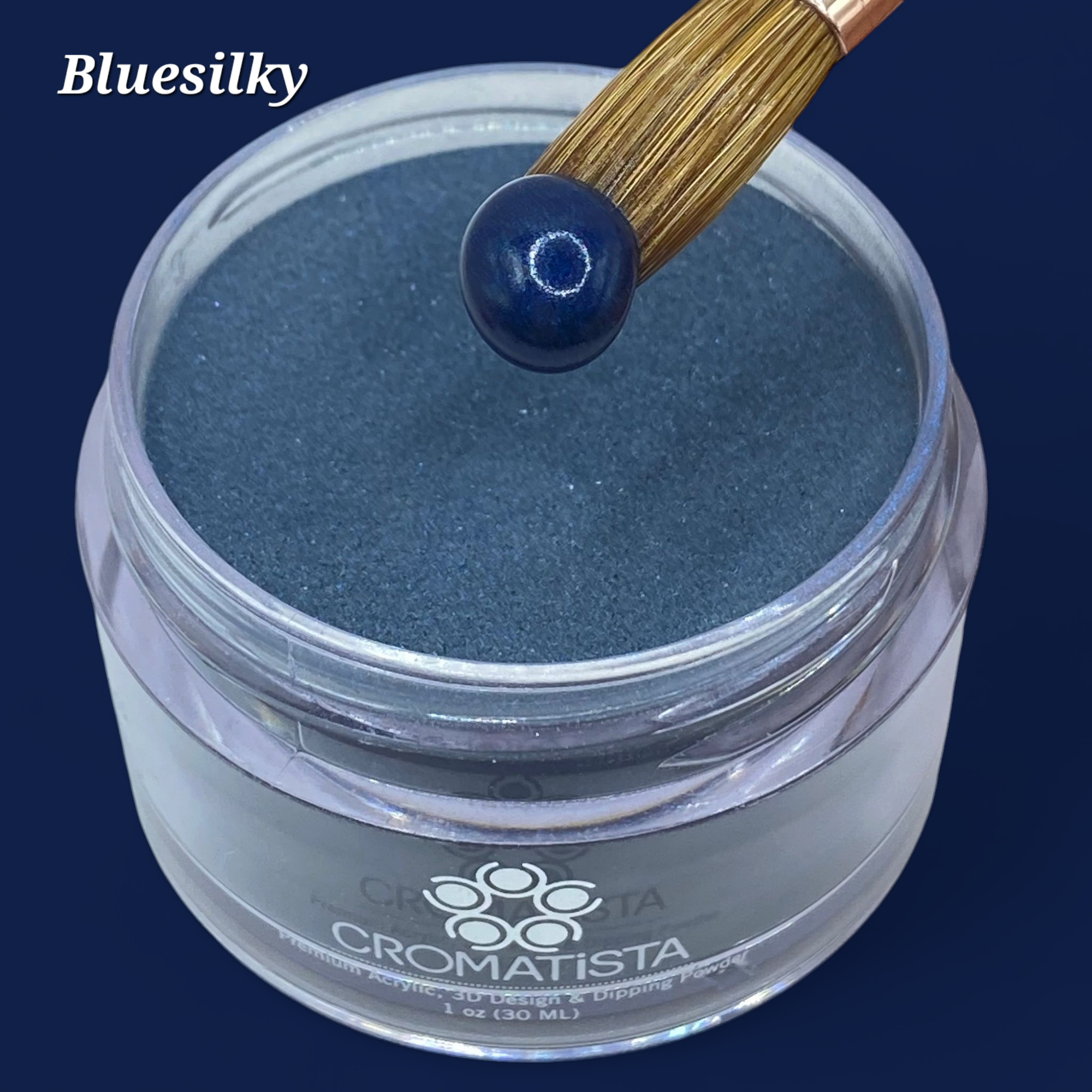 Cromatista - Acrylic Powder - Bluesilky (satinado) - 1 oz