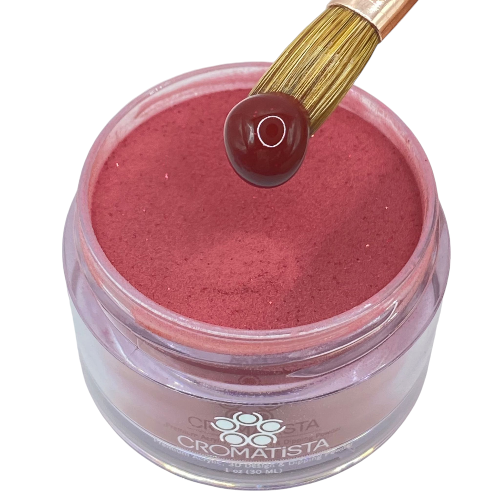 Cromatista - Acrylic Powder - Vinazo (vino/glitter) - 1 oz