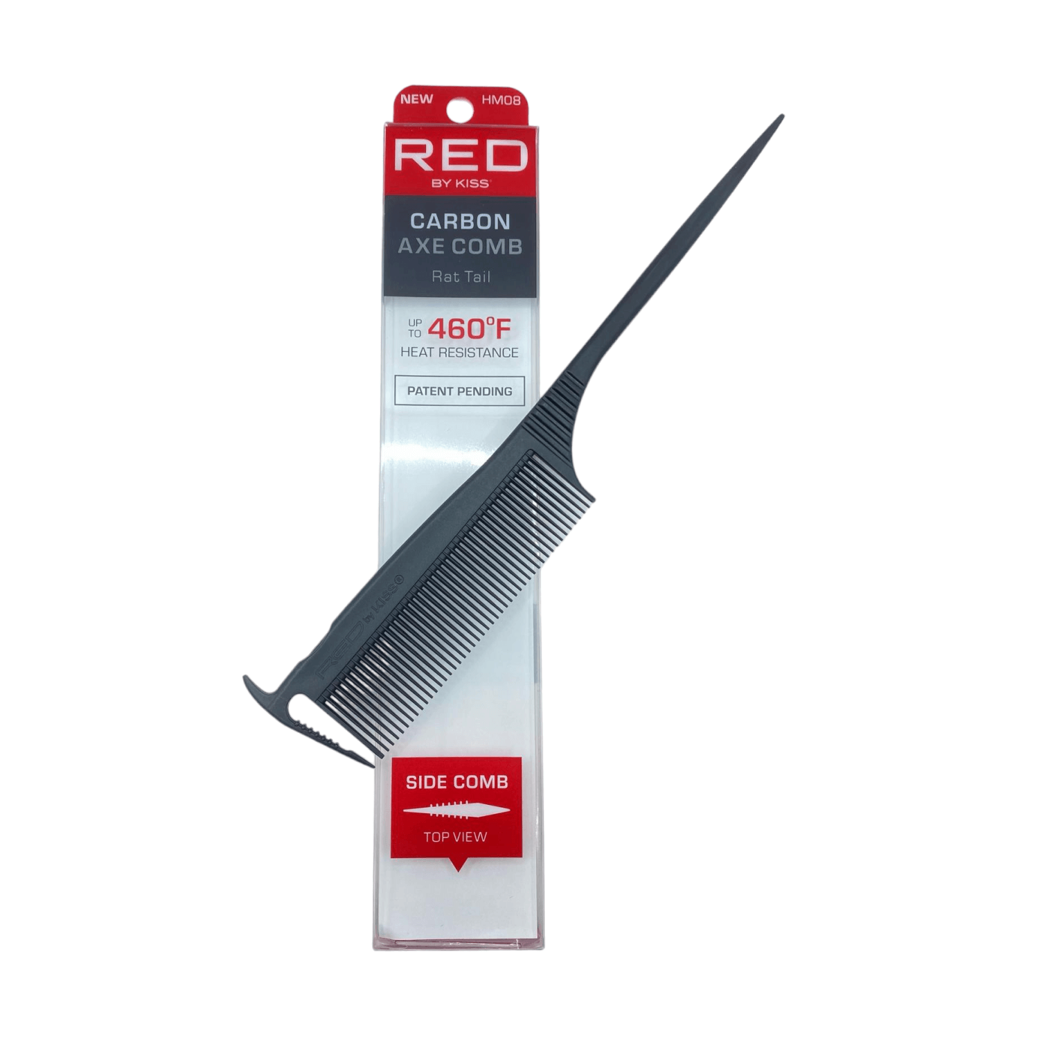 Red by Kiss - Tools - Carbon Axe Comb Heat resistant 460 F