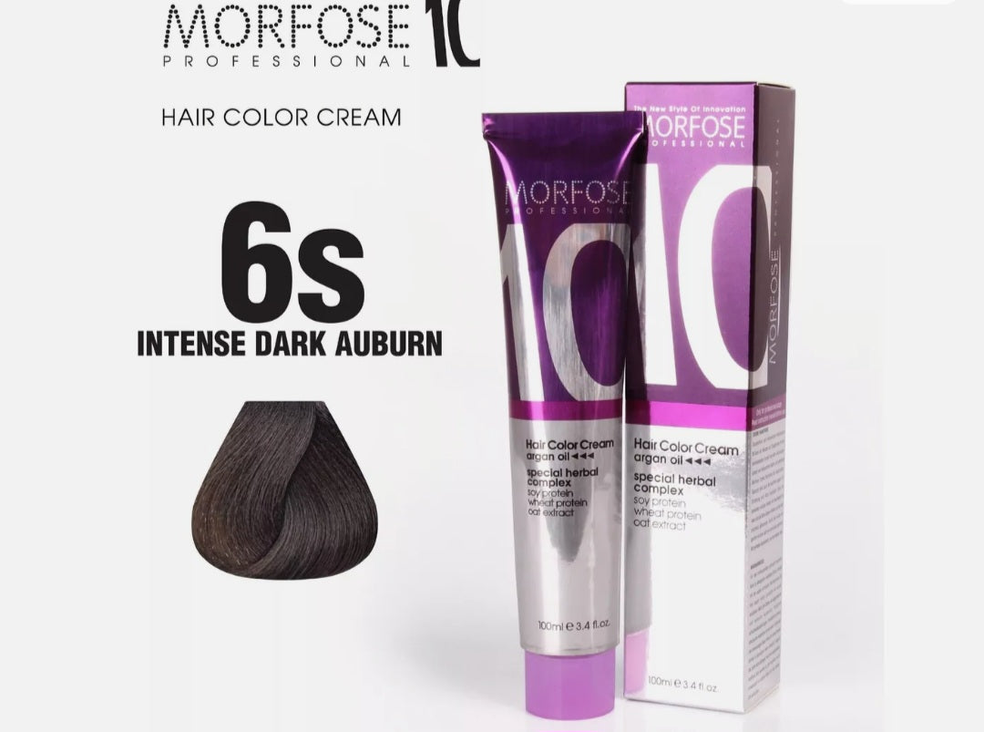 Morfose - Hair Color - Creme - Intense Dark Auburn 6S