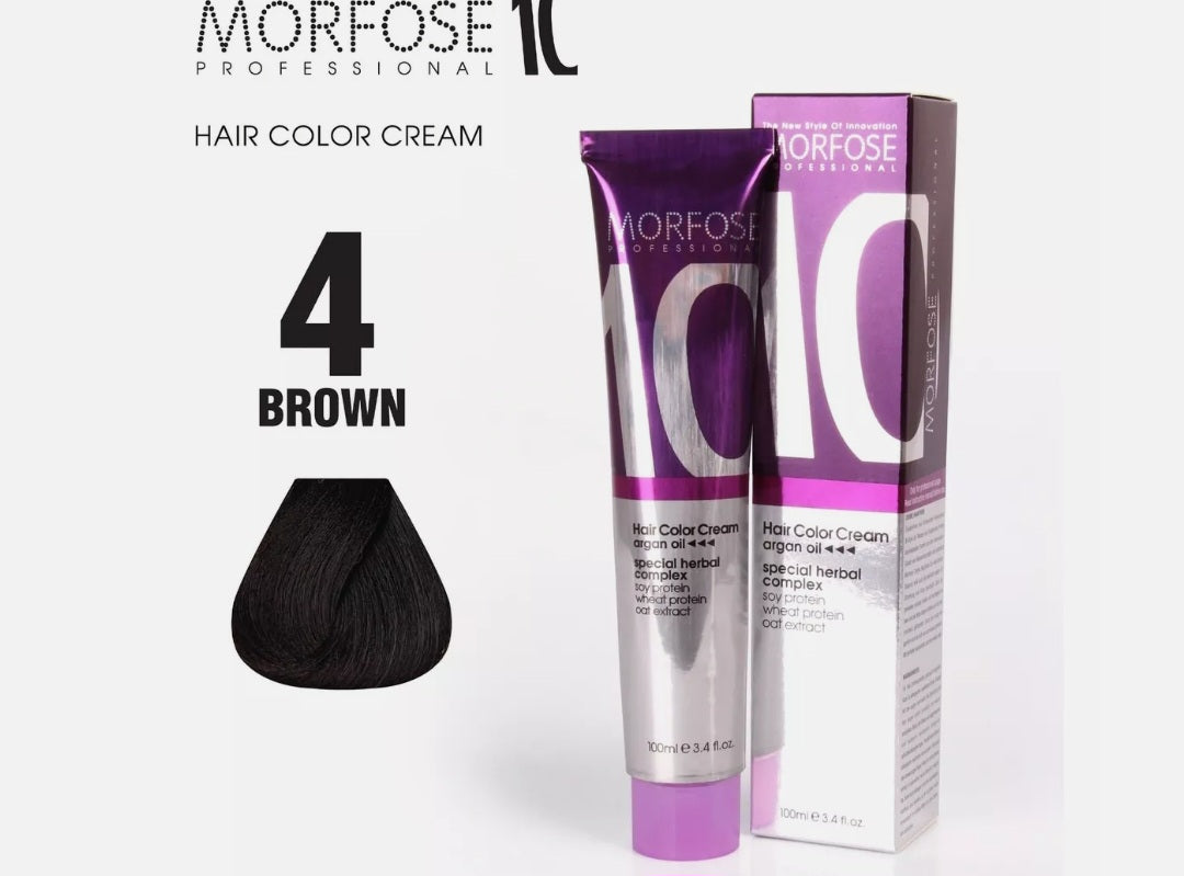 Morfose - Hair Color - Creme - Brown 4