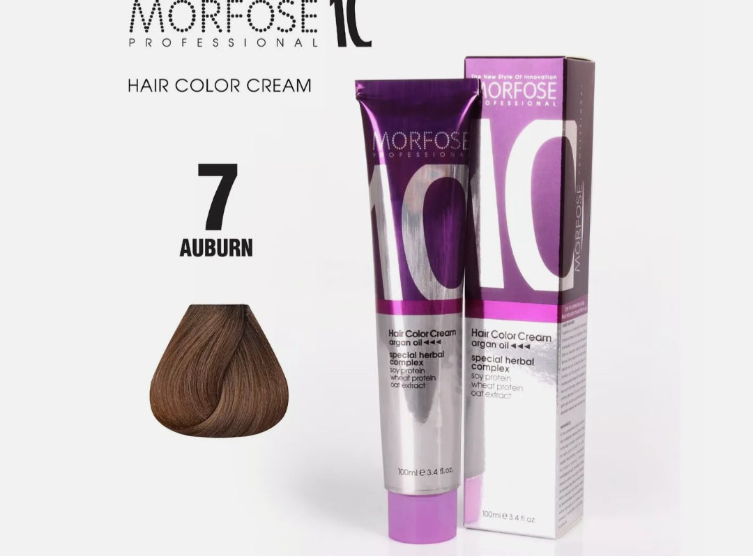 Morfose - Hair Color - Creme - Auburn 7