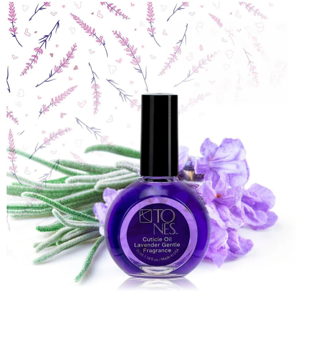 Tones - Cuticle Oil - Lavender 1.18 oz