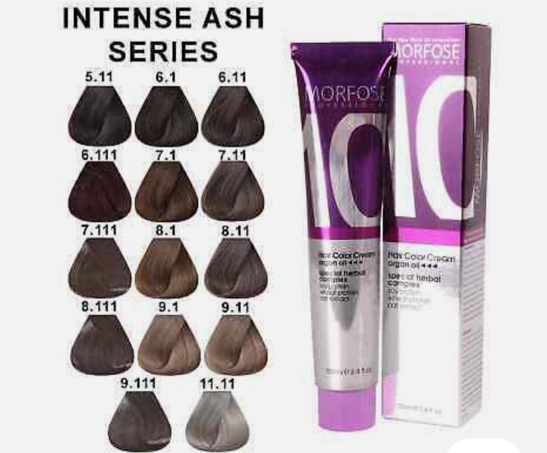 Morfose - Hair Color - Creme - Dark Ash Auburn 6.1