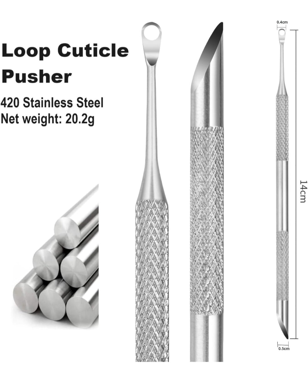 Pusher 2 in 1 - Manicure