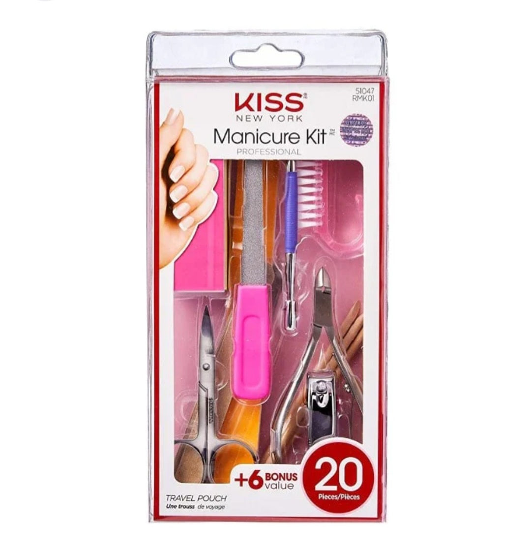 Kiss- Manicure Kit Professional - 20 pieces