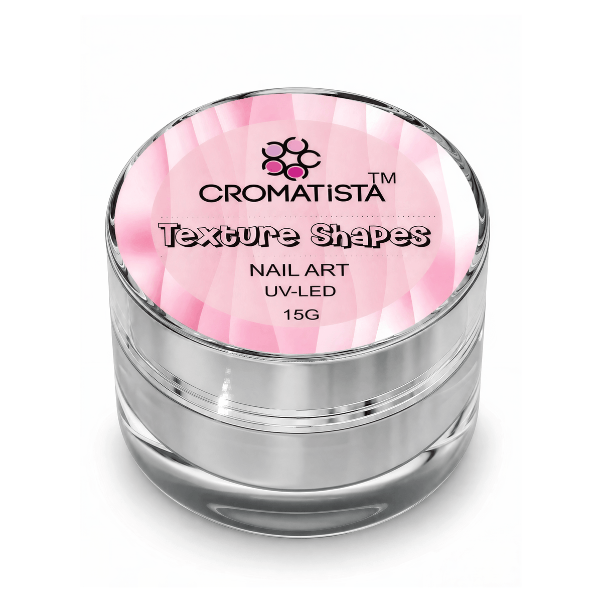 Cromatista - Texture Shapes - 15G- (crea arte 3D en Gel)- Clear