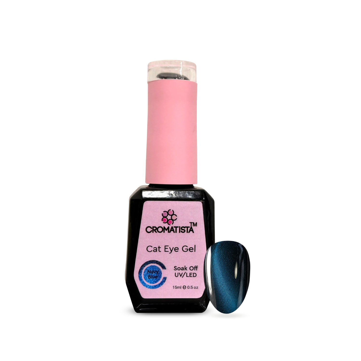Cromatista - Gel System - Cat Eye Gel - Navy Blue