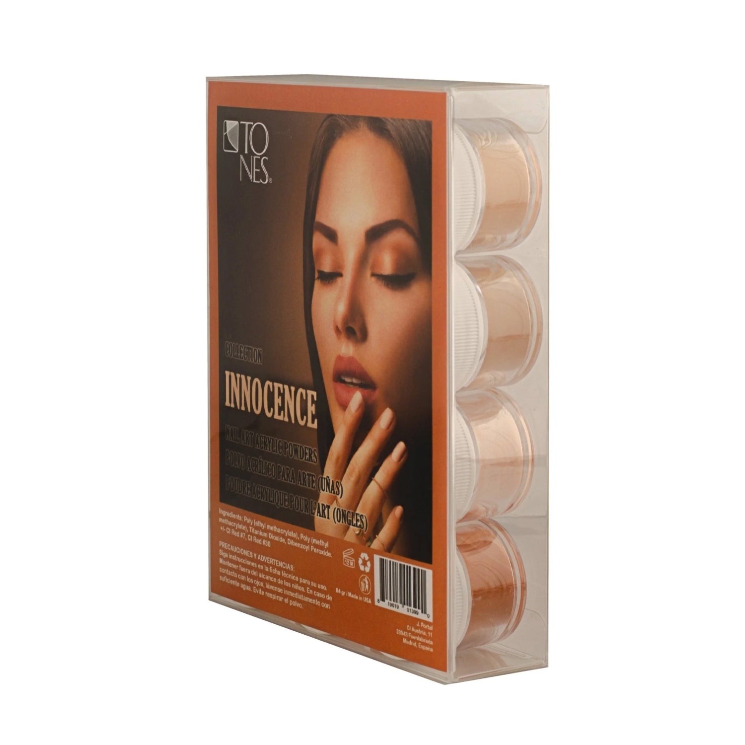 Tones - Nail Art Acrylic Powder Kit - Innocence