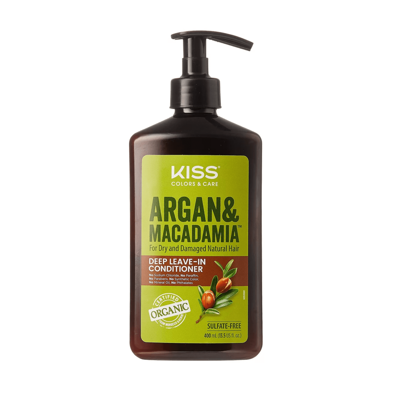 Kiss - Leave-in Conditioner - Argan & Macadamia Organic