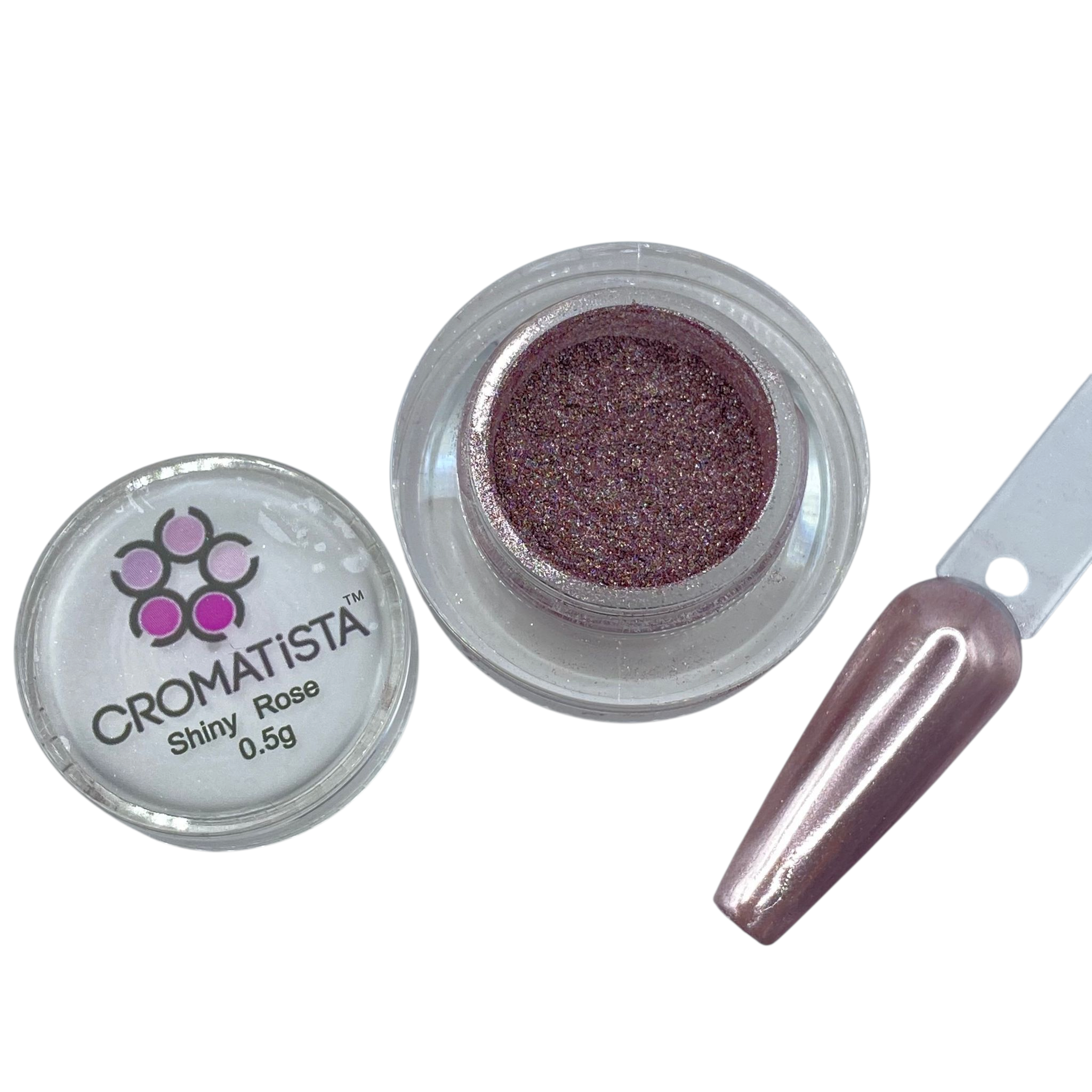 Cromatista - Shiny Rose Chrome Powder - 5 Grams