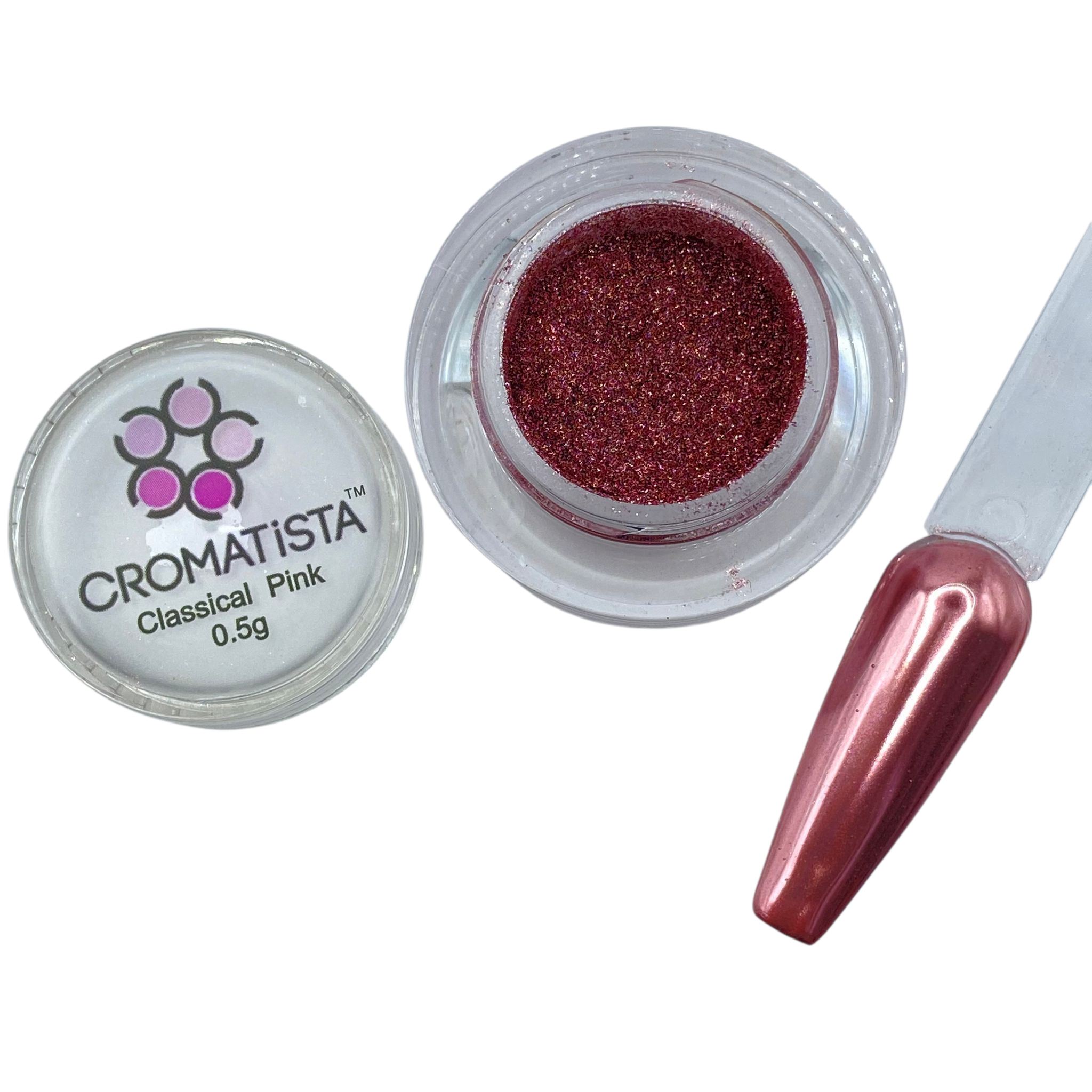 Cromatista - Classical Pink Chrome Powder - 5 Grams