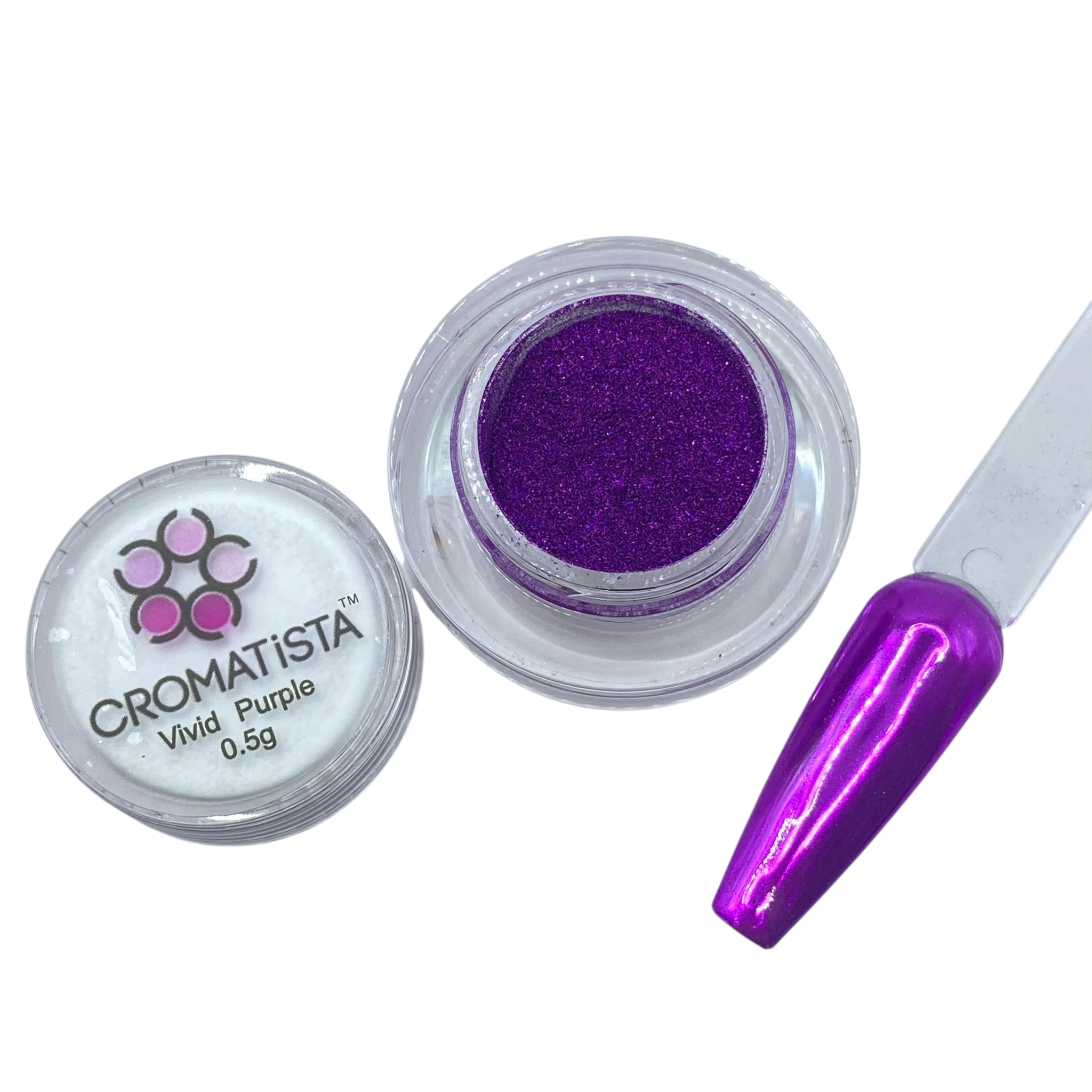 Cromatista - Vivid Purple Chrome Powder - 5 Grams