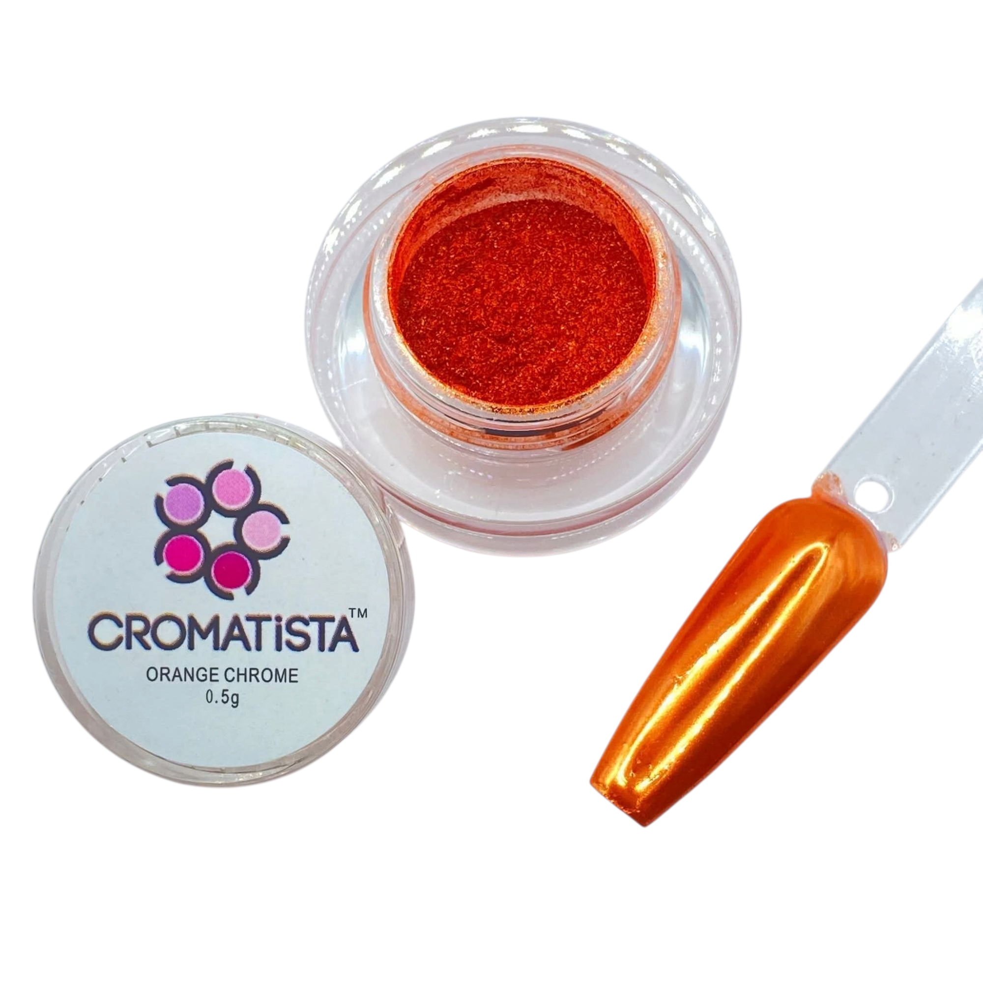 Cromatista - Orange Chrome Powder - 5 Grams