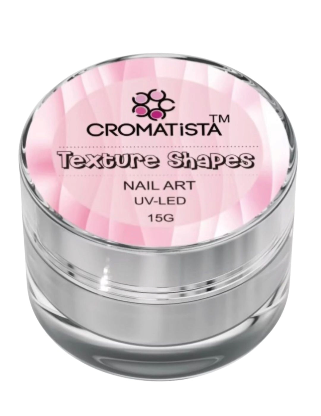 Cromatista - Texture Shapes - 15G- (crea arte 3D en Gel)- Clear