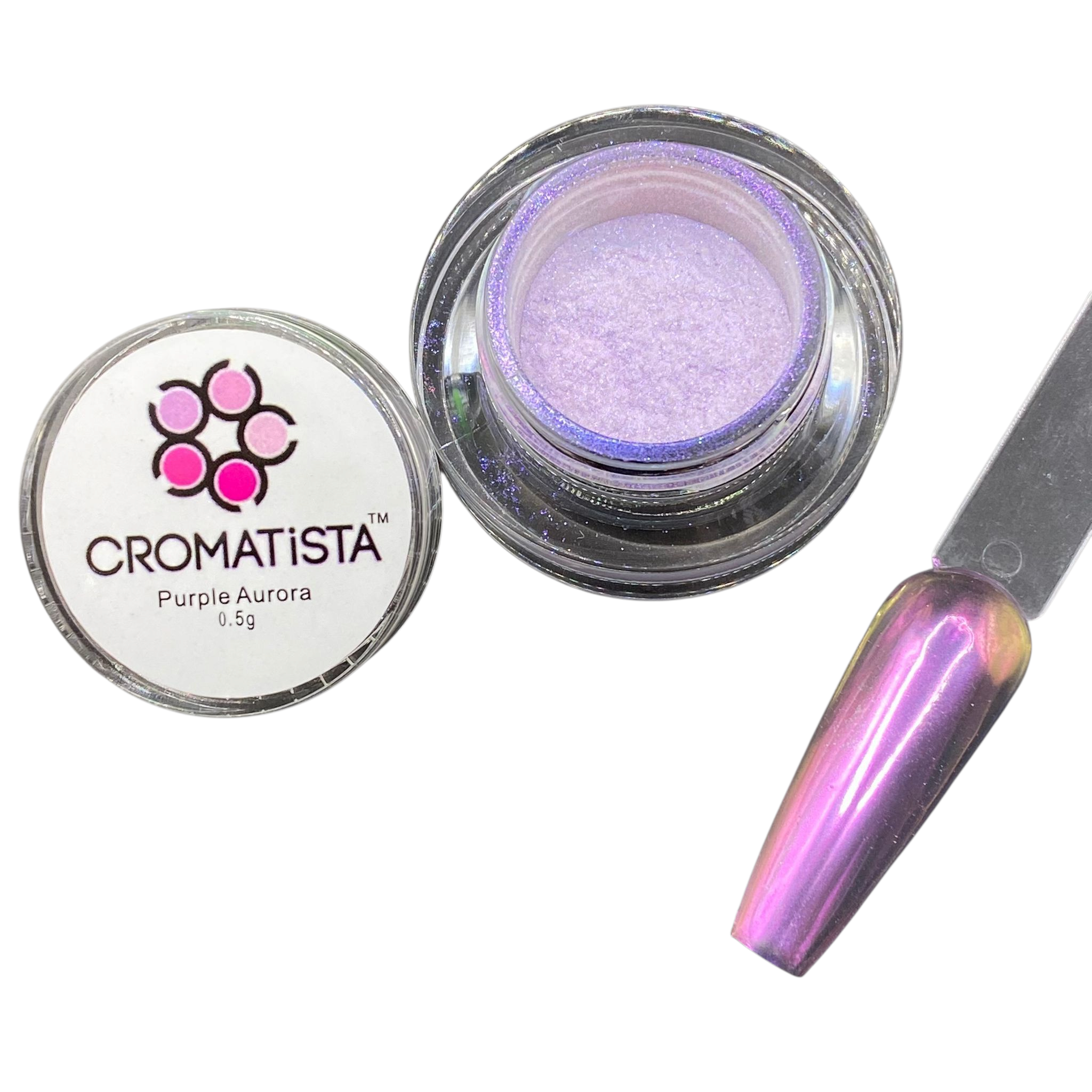 Cromatista - Purple Aurora Chrome Powder - 5 Grams