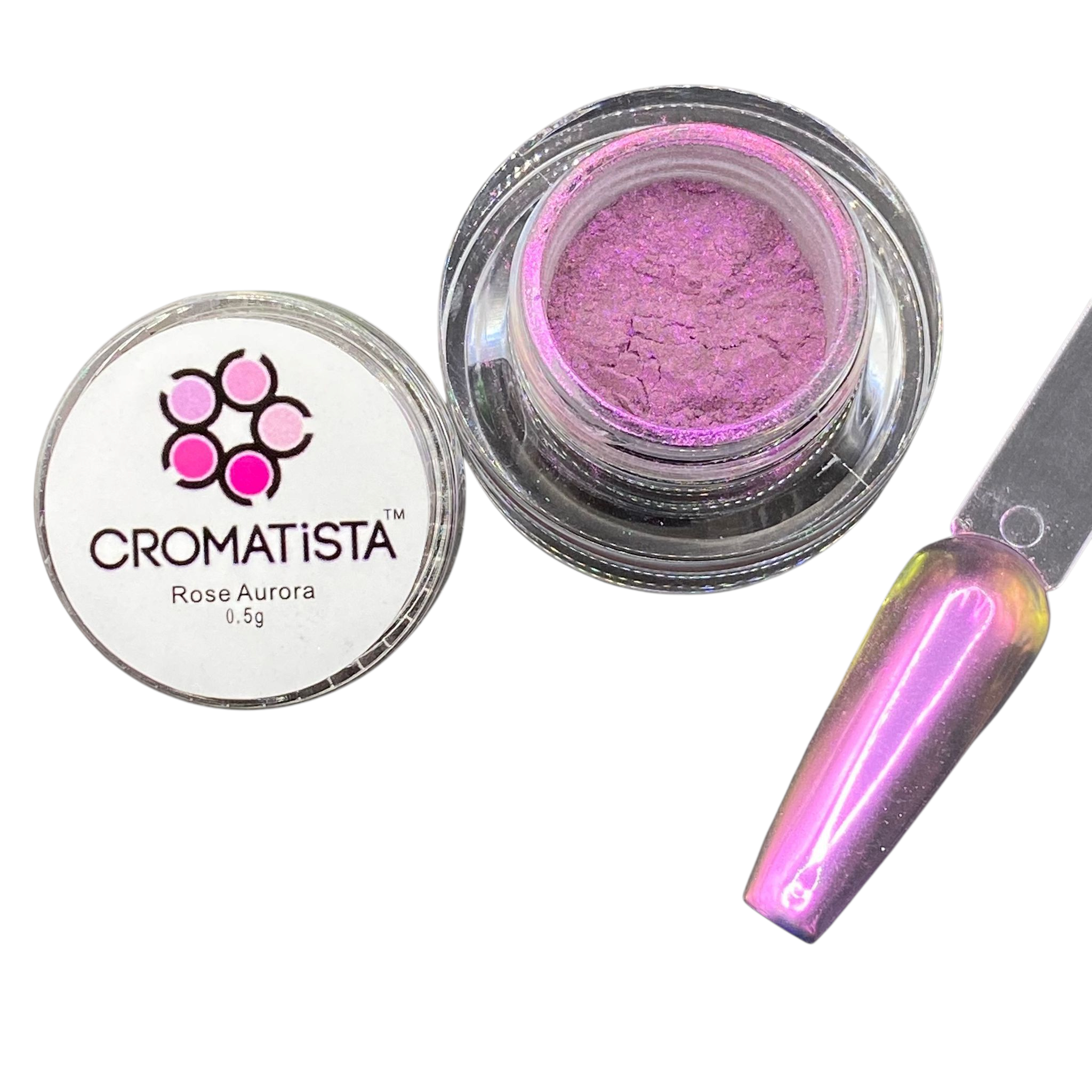 Cromatista - Rose Aurora Chrome Powder - 5 Grams